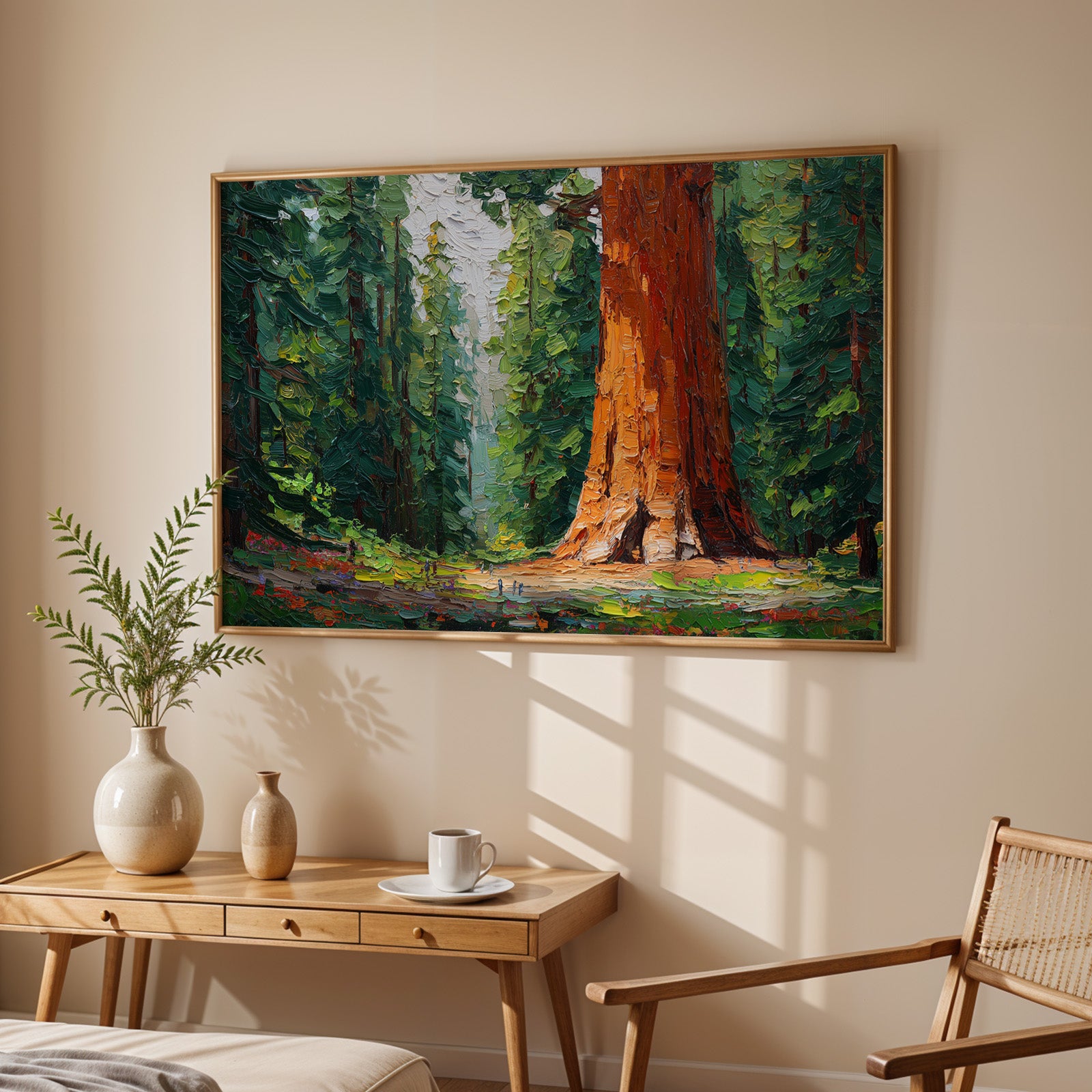 Sequoia National Park Oil Painting