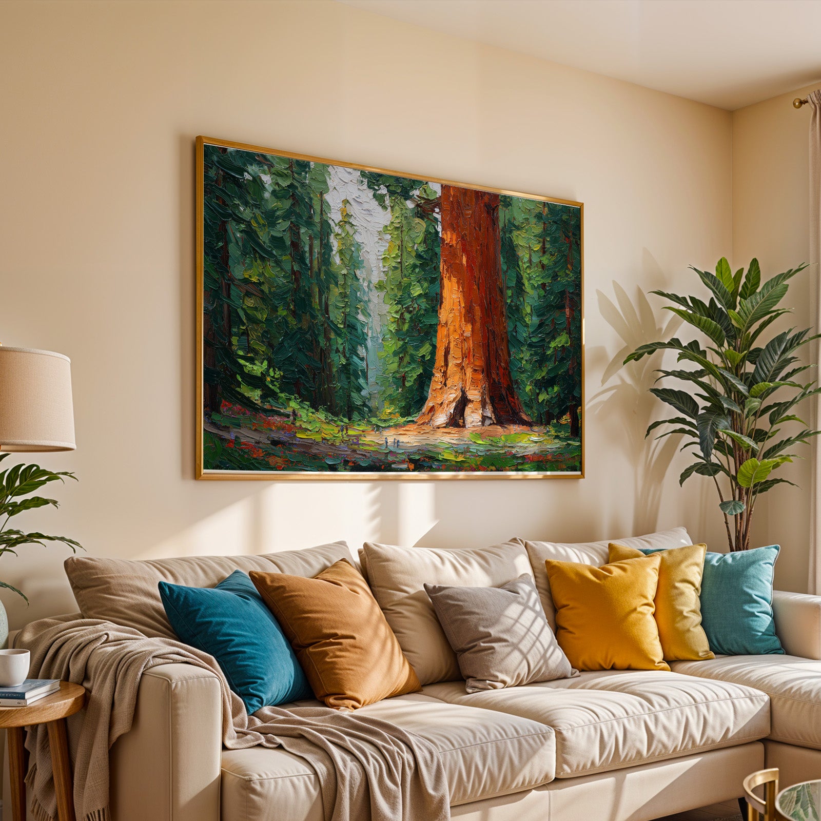 Sequoia National Park Oil Painting