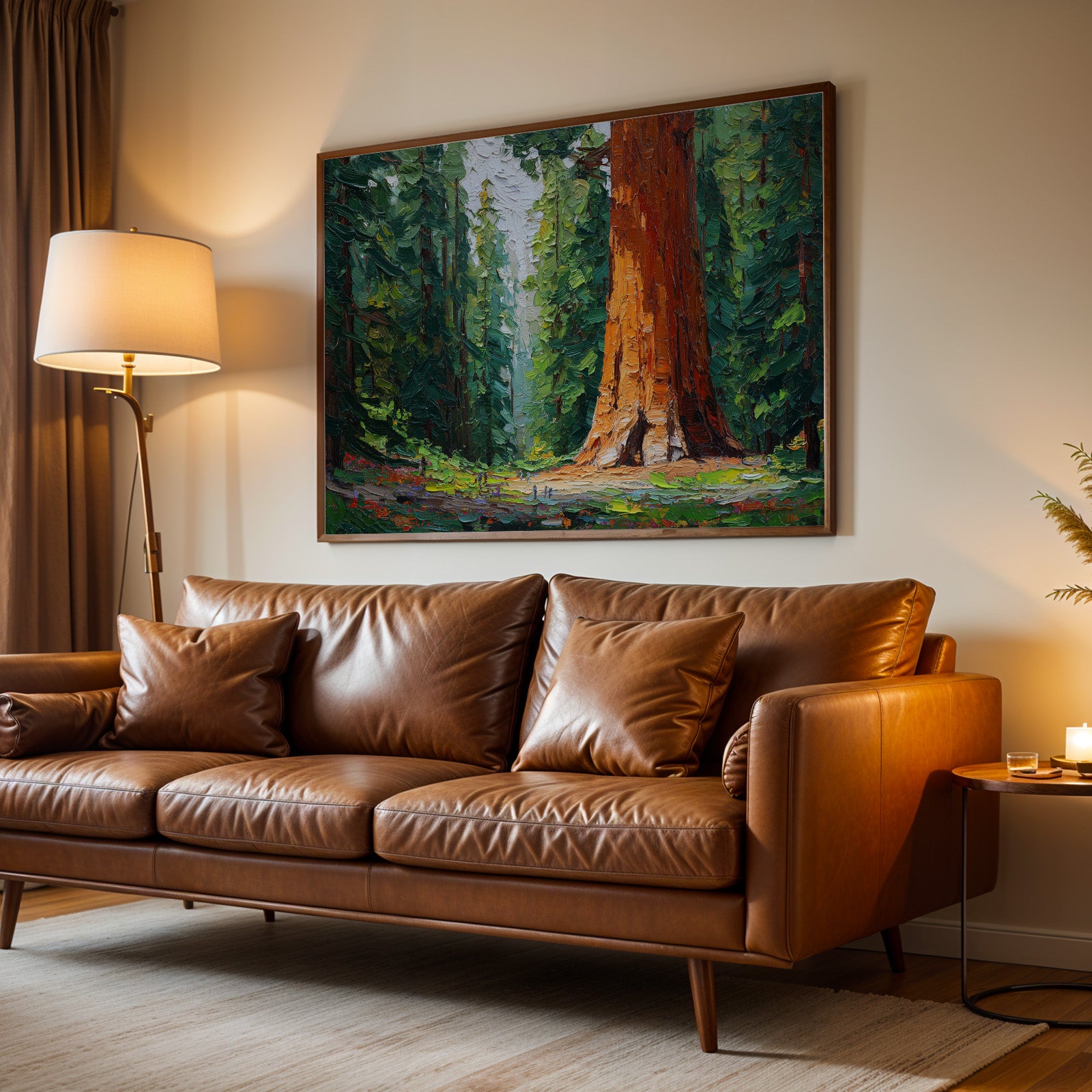 Sequoia National Park Oil Painting