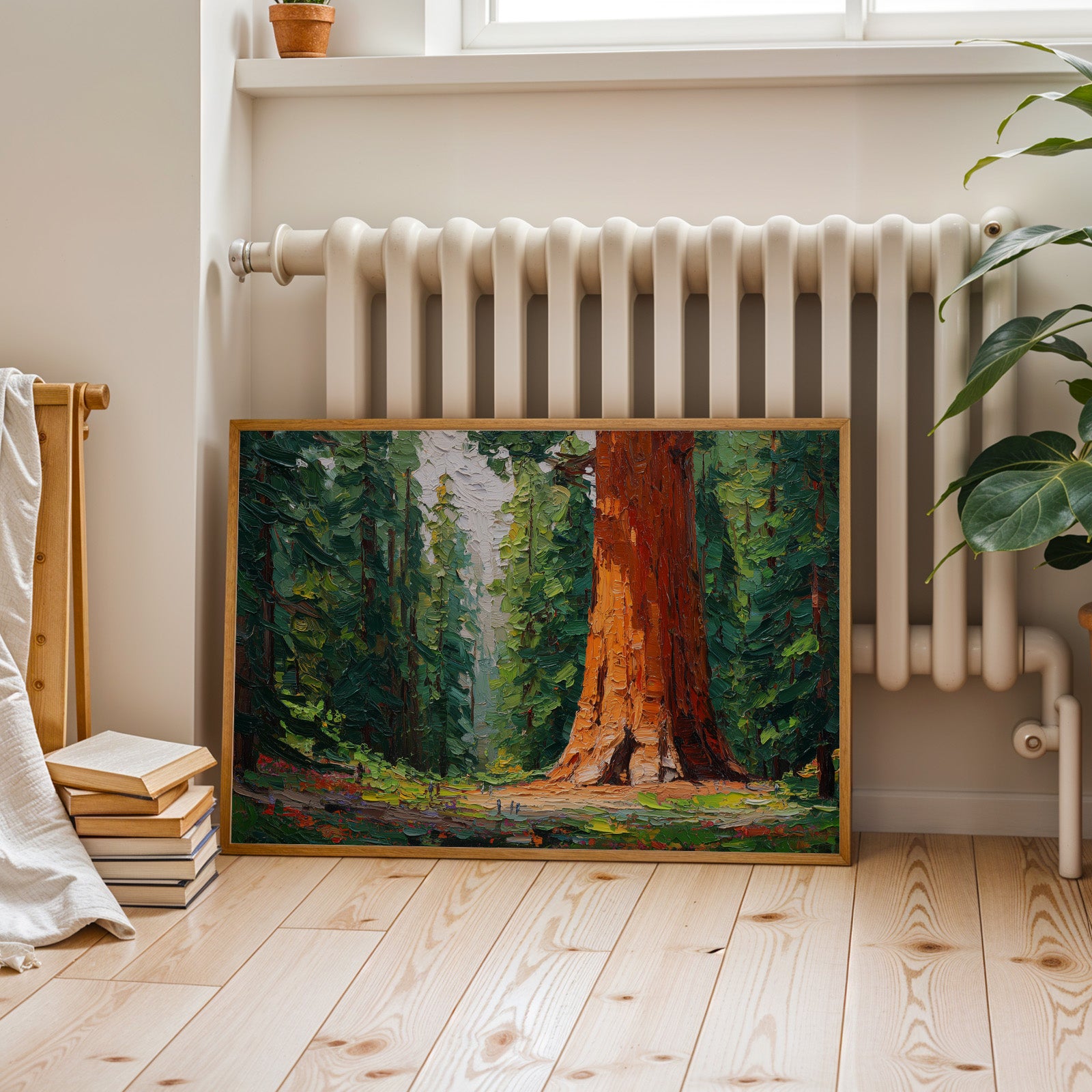 Sequoia National Park Oil Painting
