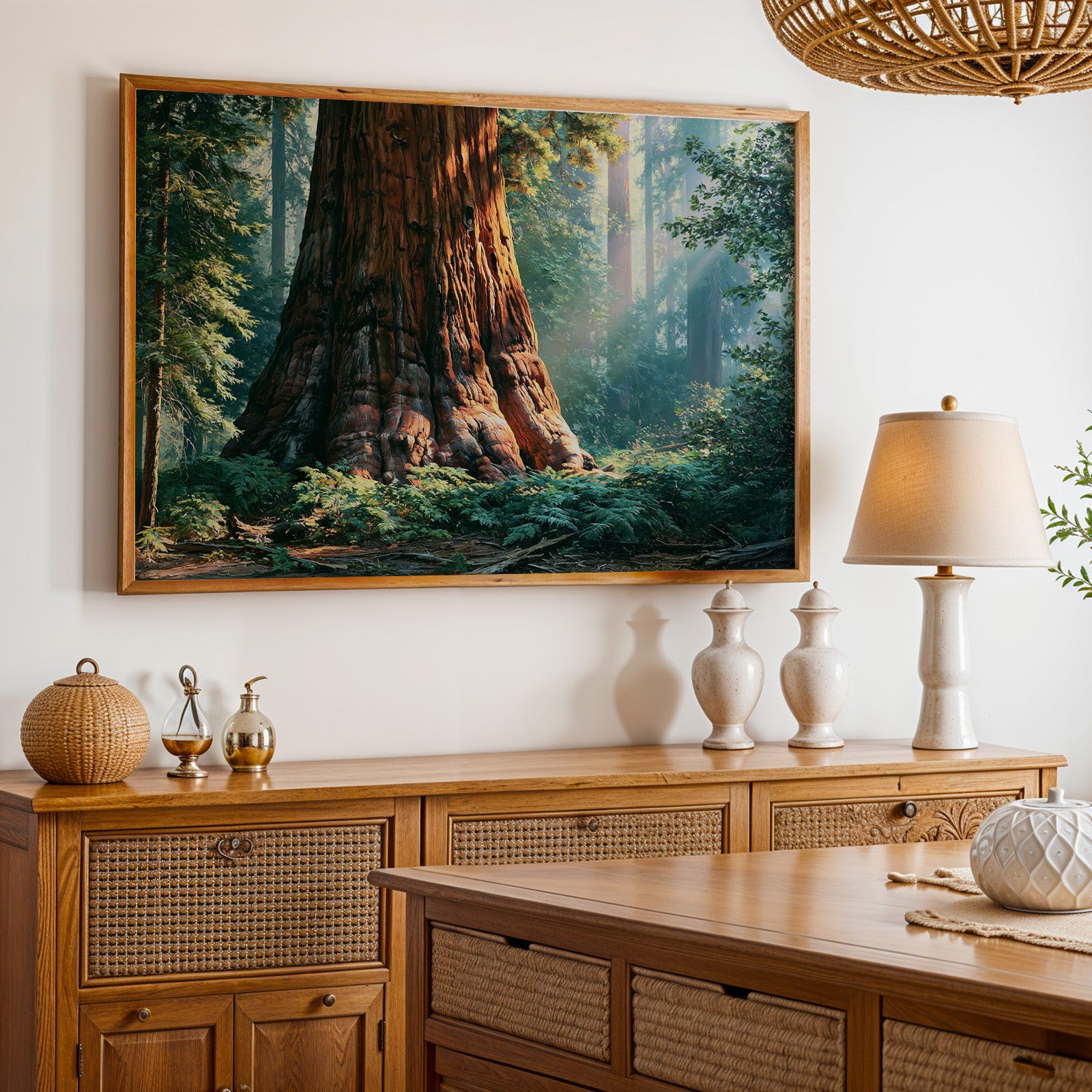 Sequoia National Park Classical Oil Painting