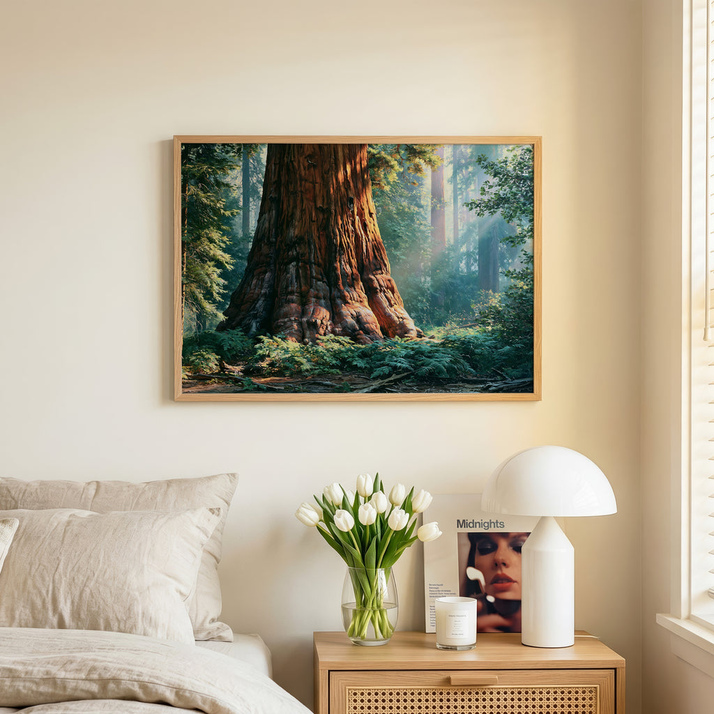 Sequoia National Park Classical Oil Painting