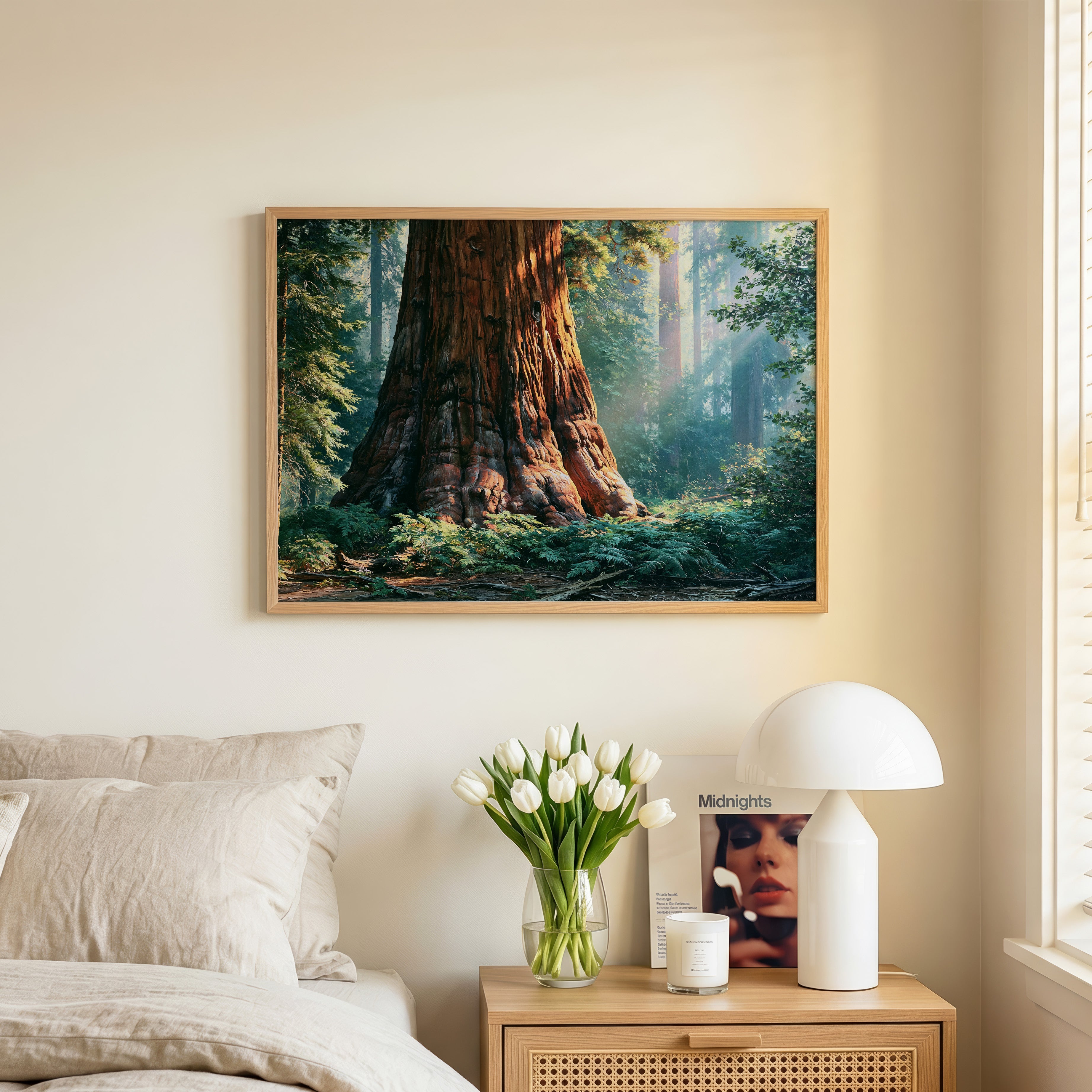 Sequoia National Park Classical Oil Painting