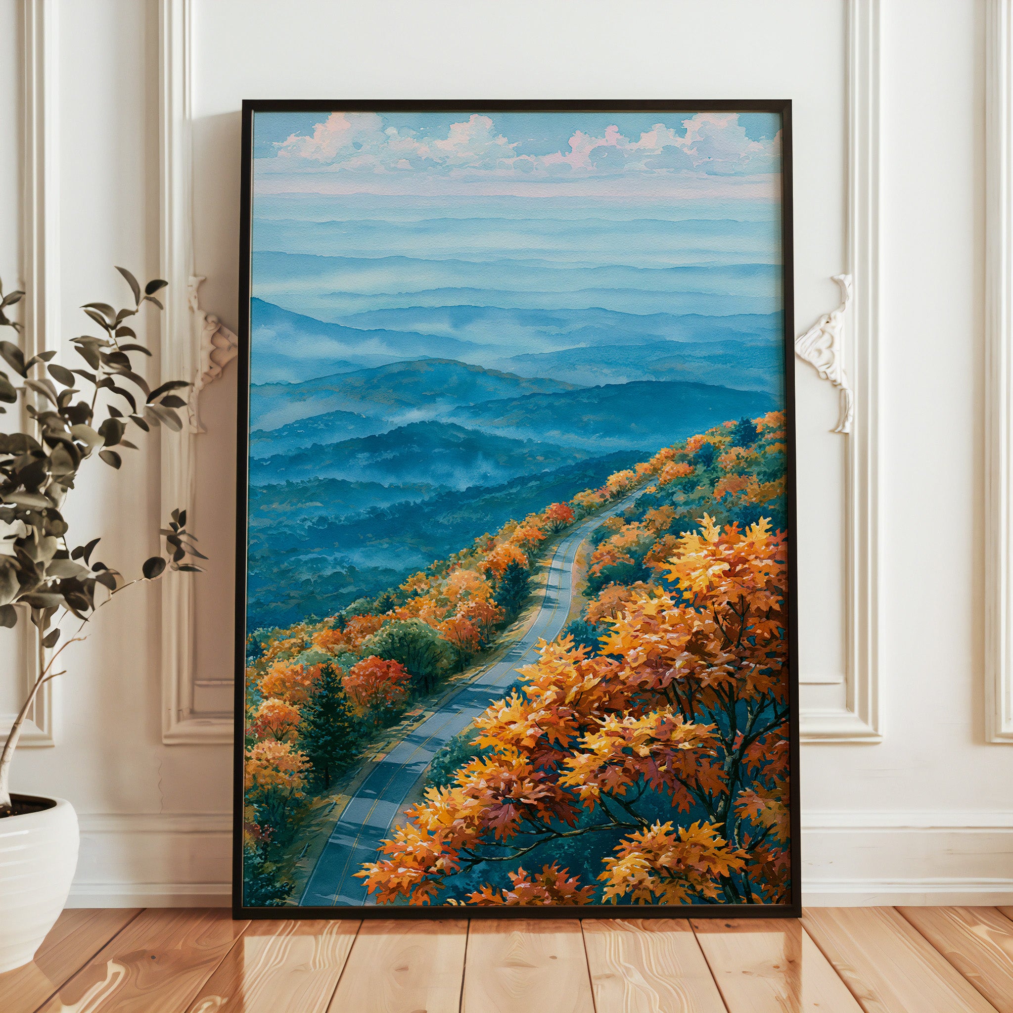 Shenandoah National Park Watercolor Art