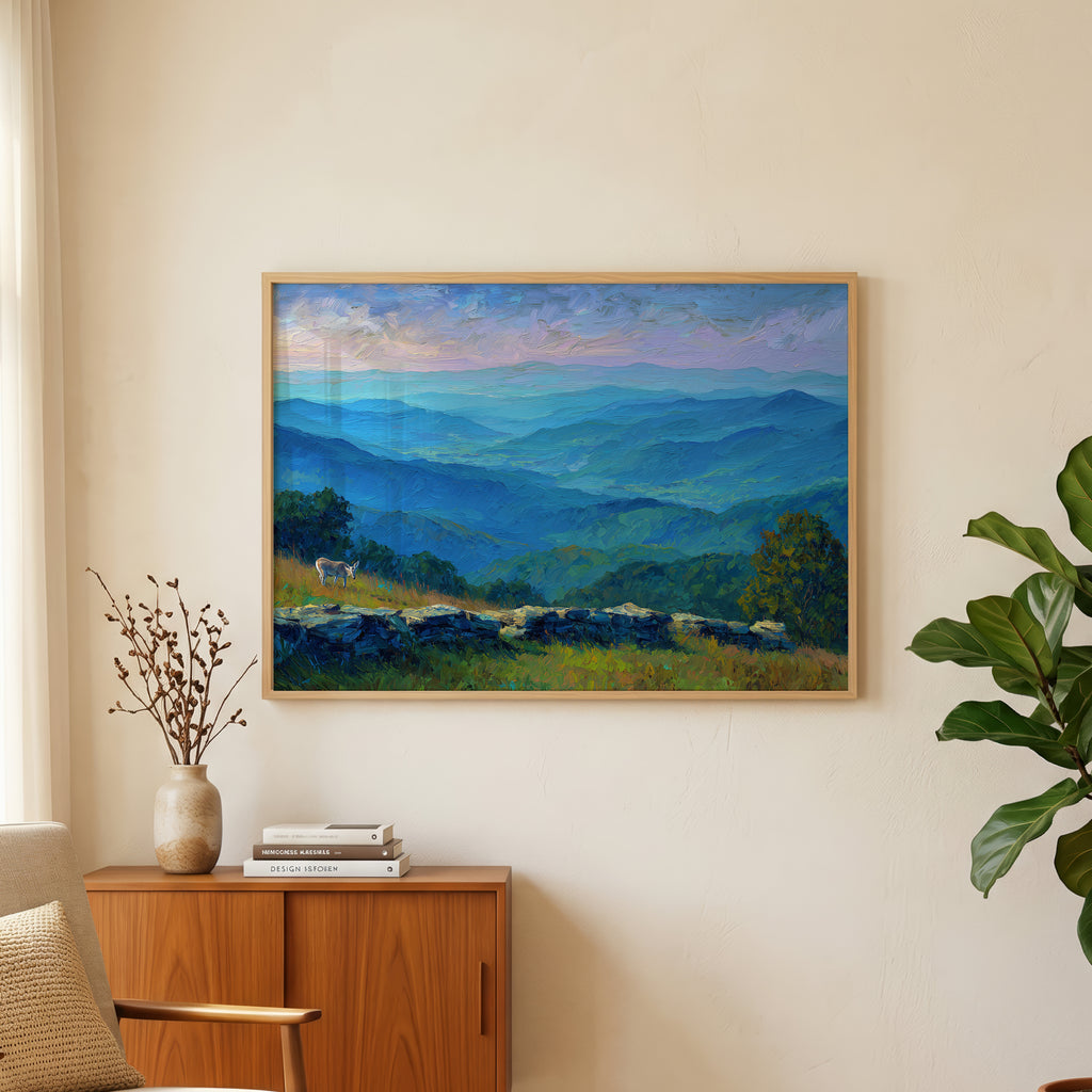 Shenandoah National Park Oil Painting