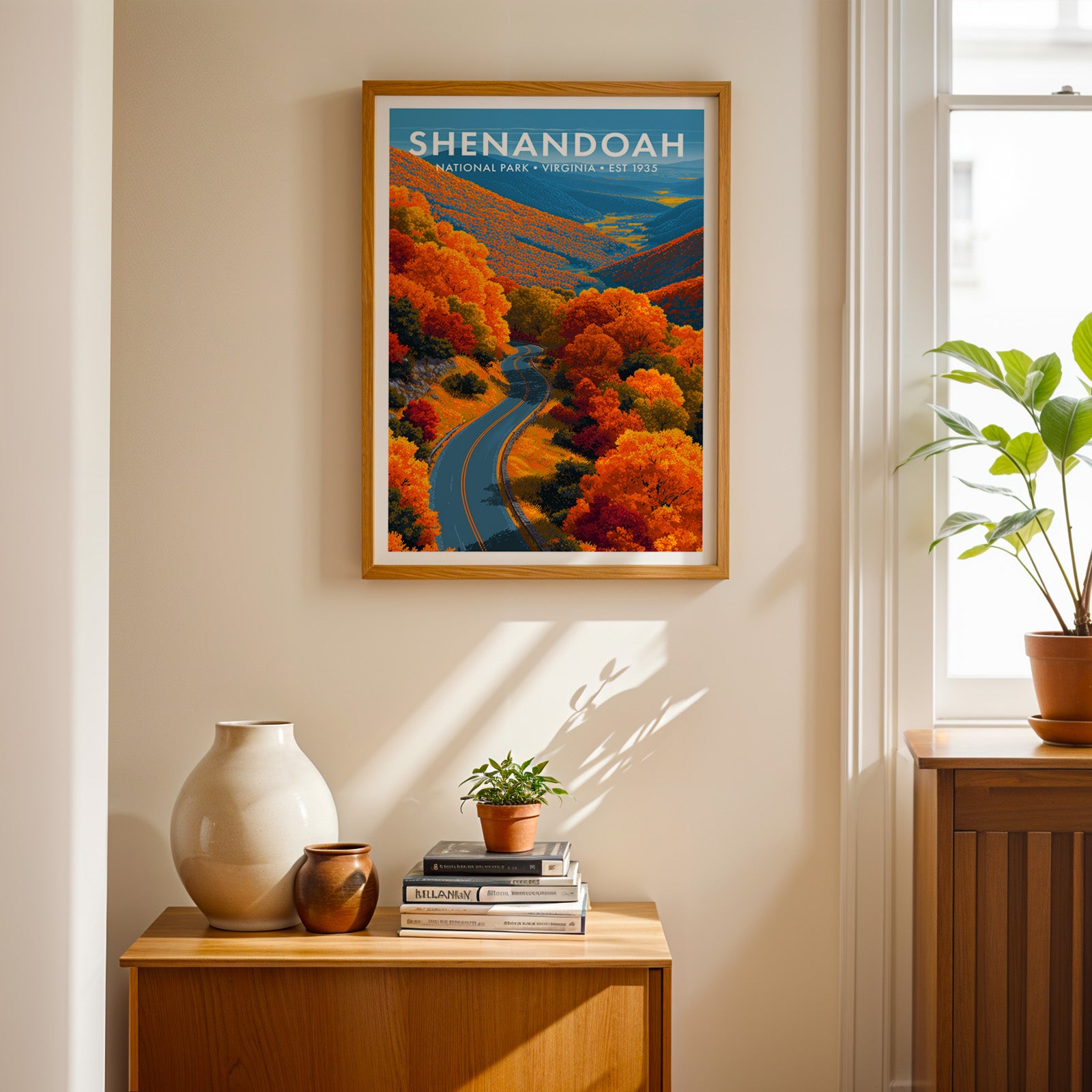 Retro Shenandoah National Park Print