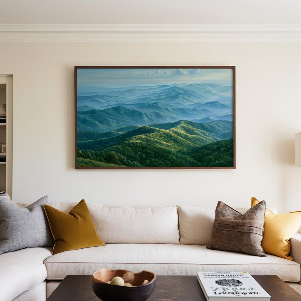 Shenandoah National Park Classical Oil Painting