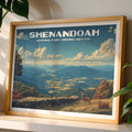 Shenandoah National Park Horizontal Vintage Art