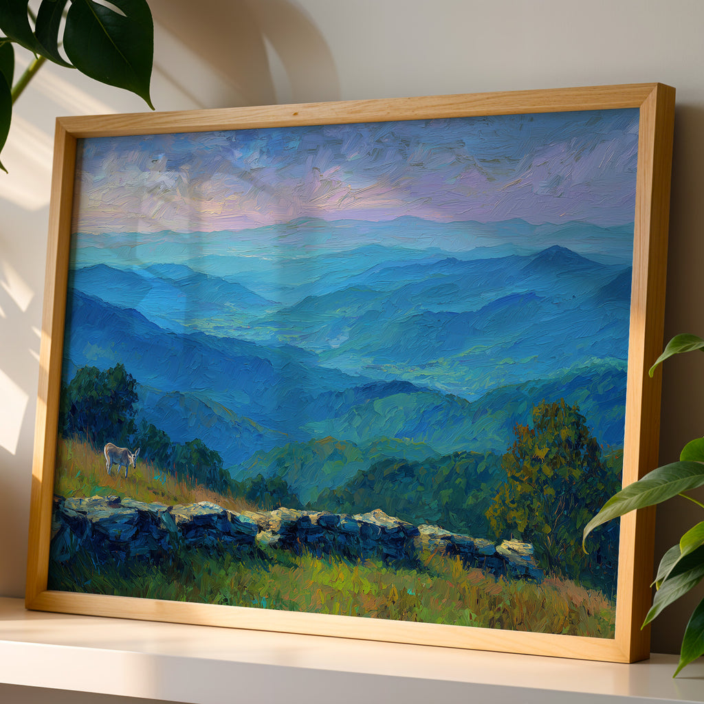 Shenandoah National Park Oil Painting
