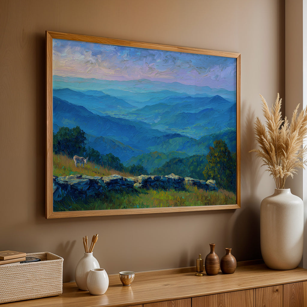 Shenandoah National Park Oil Painting