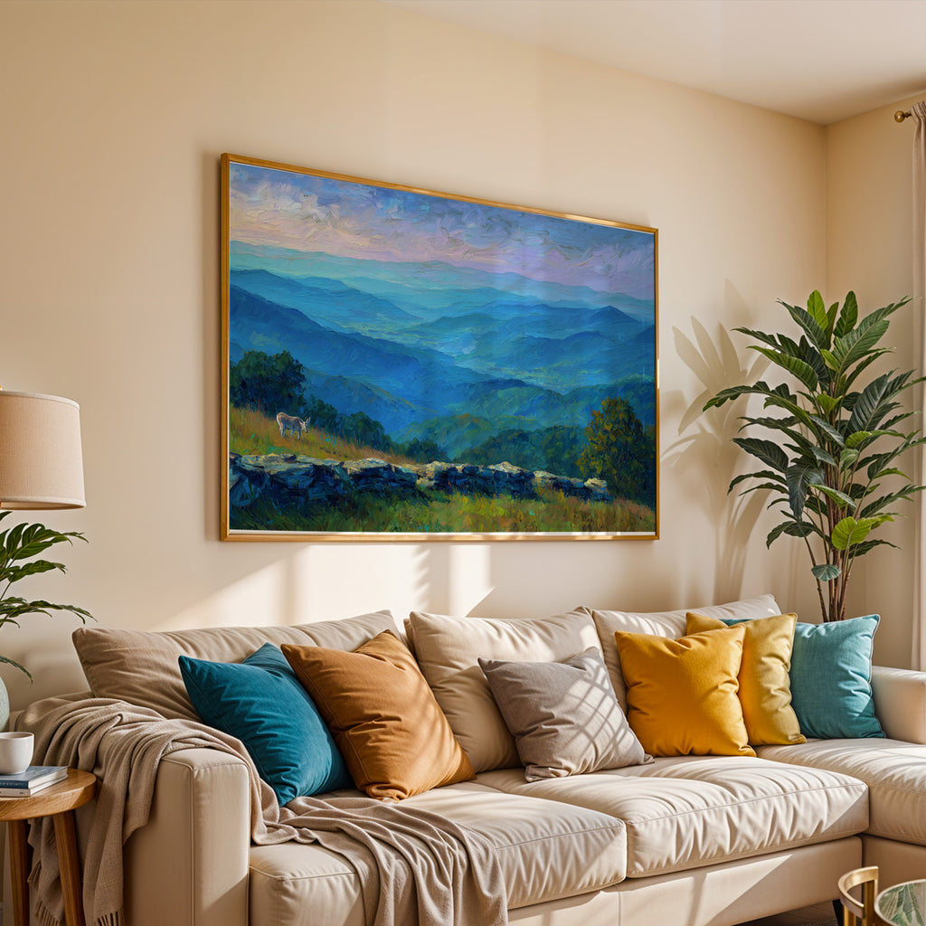 Shenandoah National Park Oil Painting