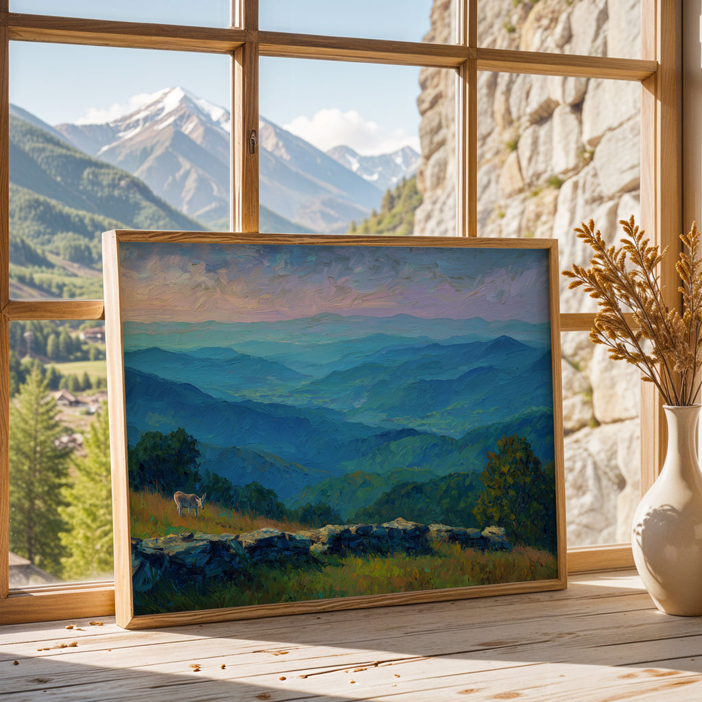 Shenandoah National Park Oil Painting