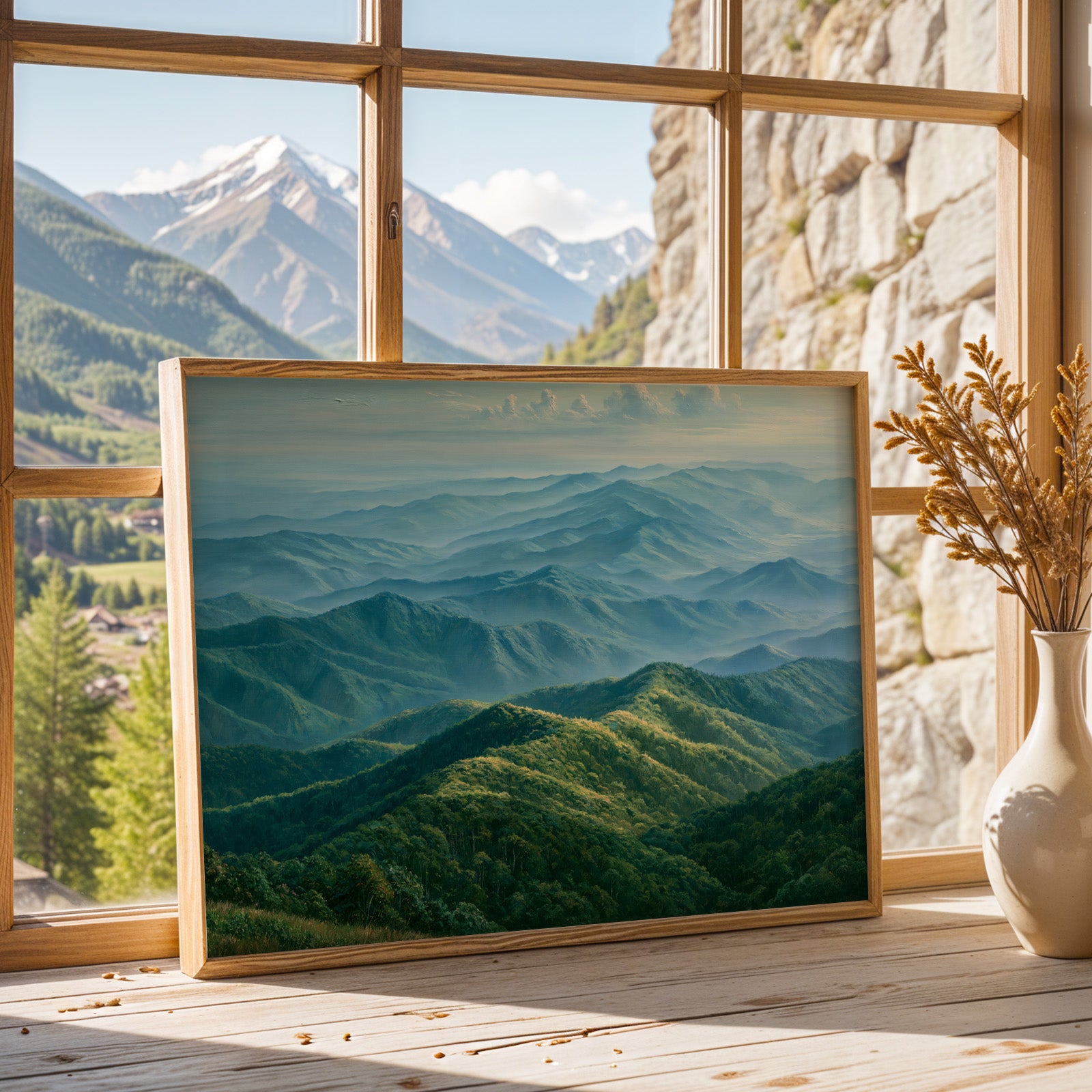 Shenandoah National Park Classical Oil Painting
