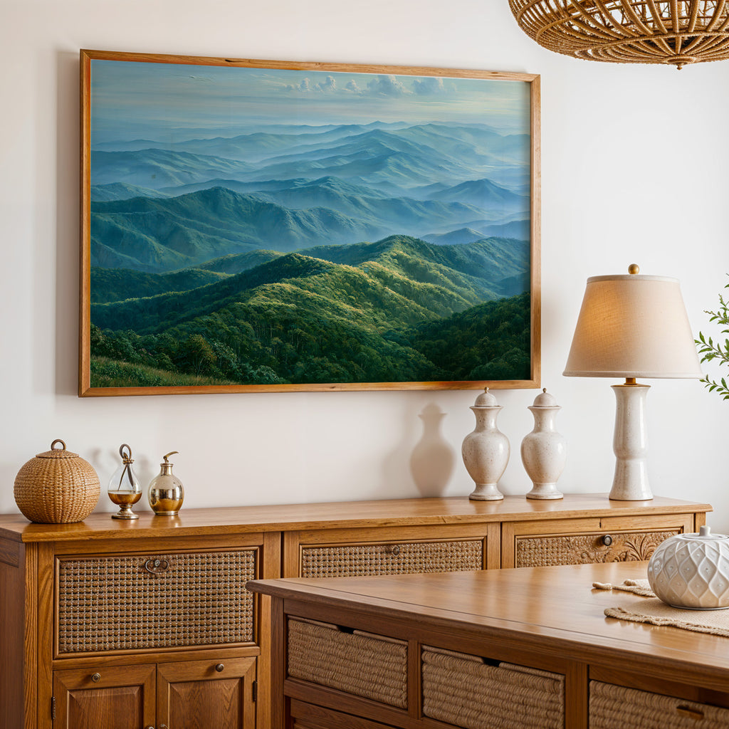 Shenandoah National Park Classical Oil Painting