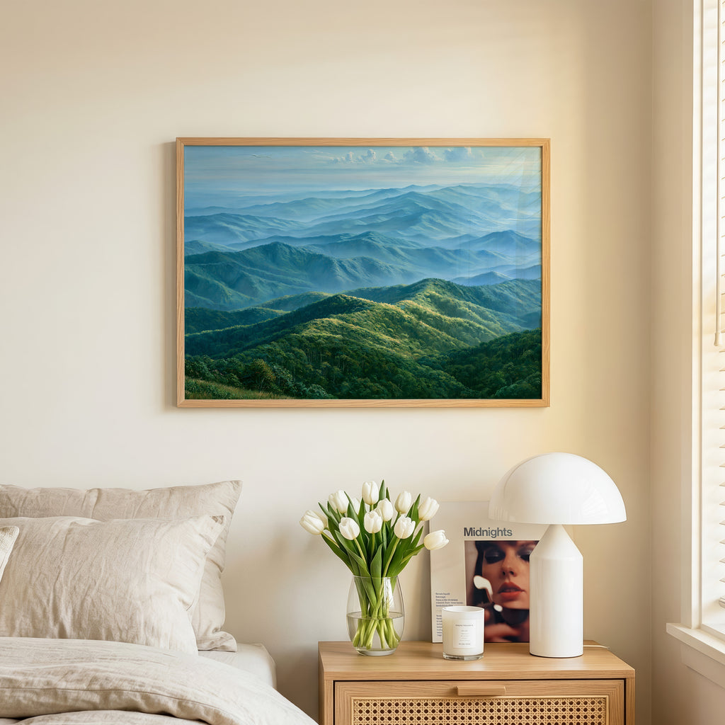 Shenandoah National Park Classical Oil Painting