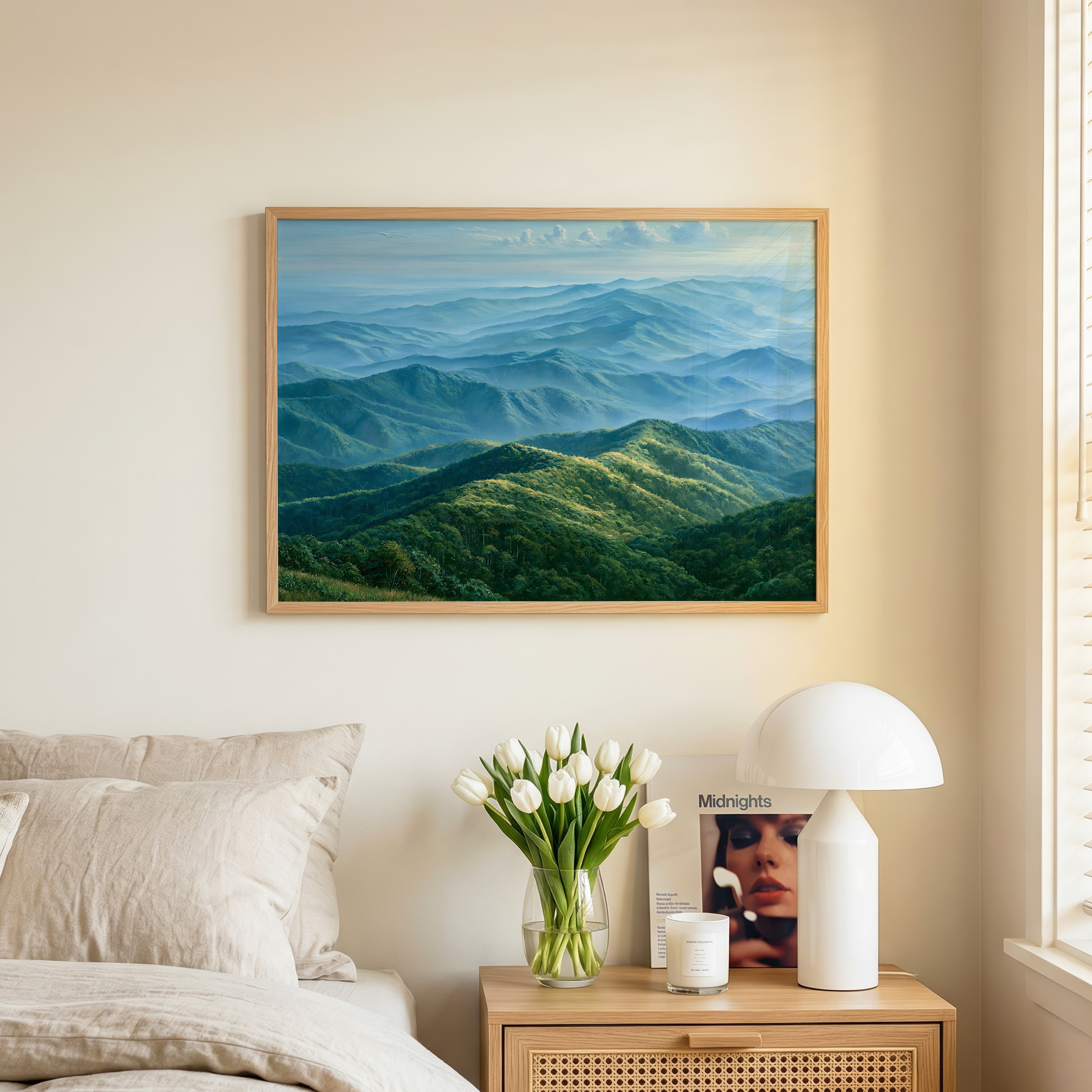 Shenandoah National Park Classical Oil Painting