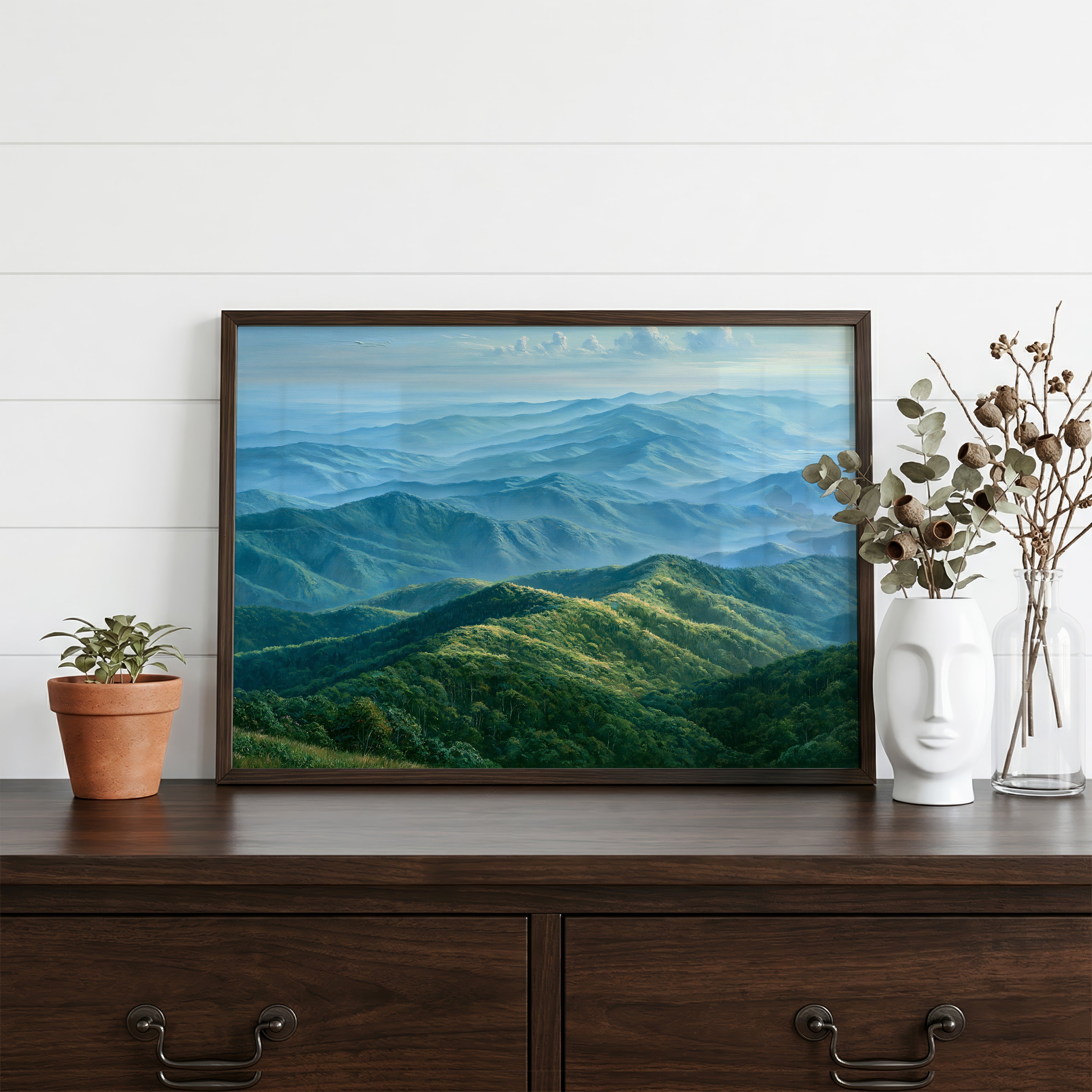 Shenandoah National Park Classical Oil Painting