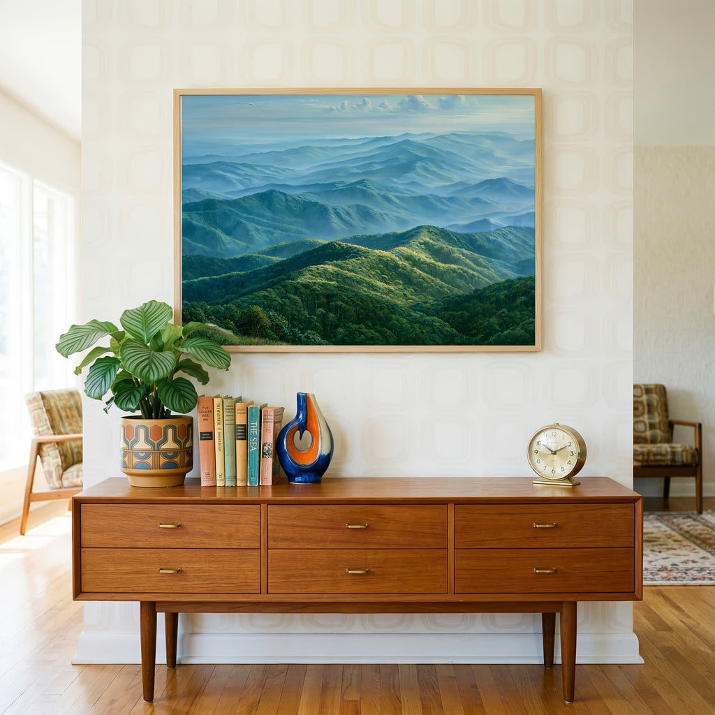 Shenandoah National Park Classical Oil Painting