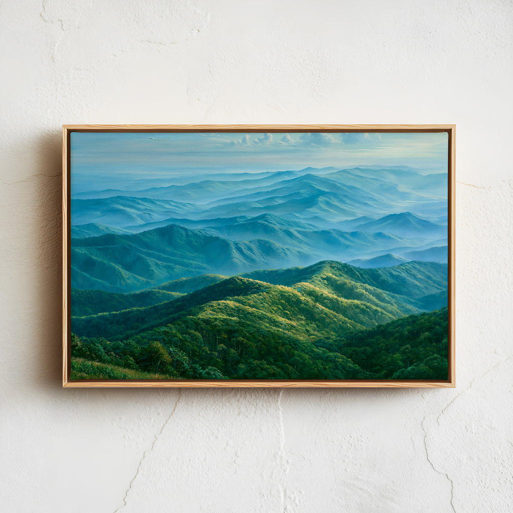 Shenandoah National Park Classical Oil Painting