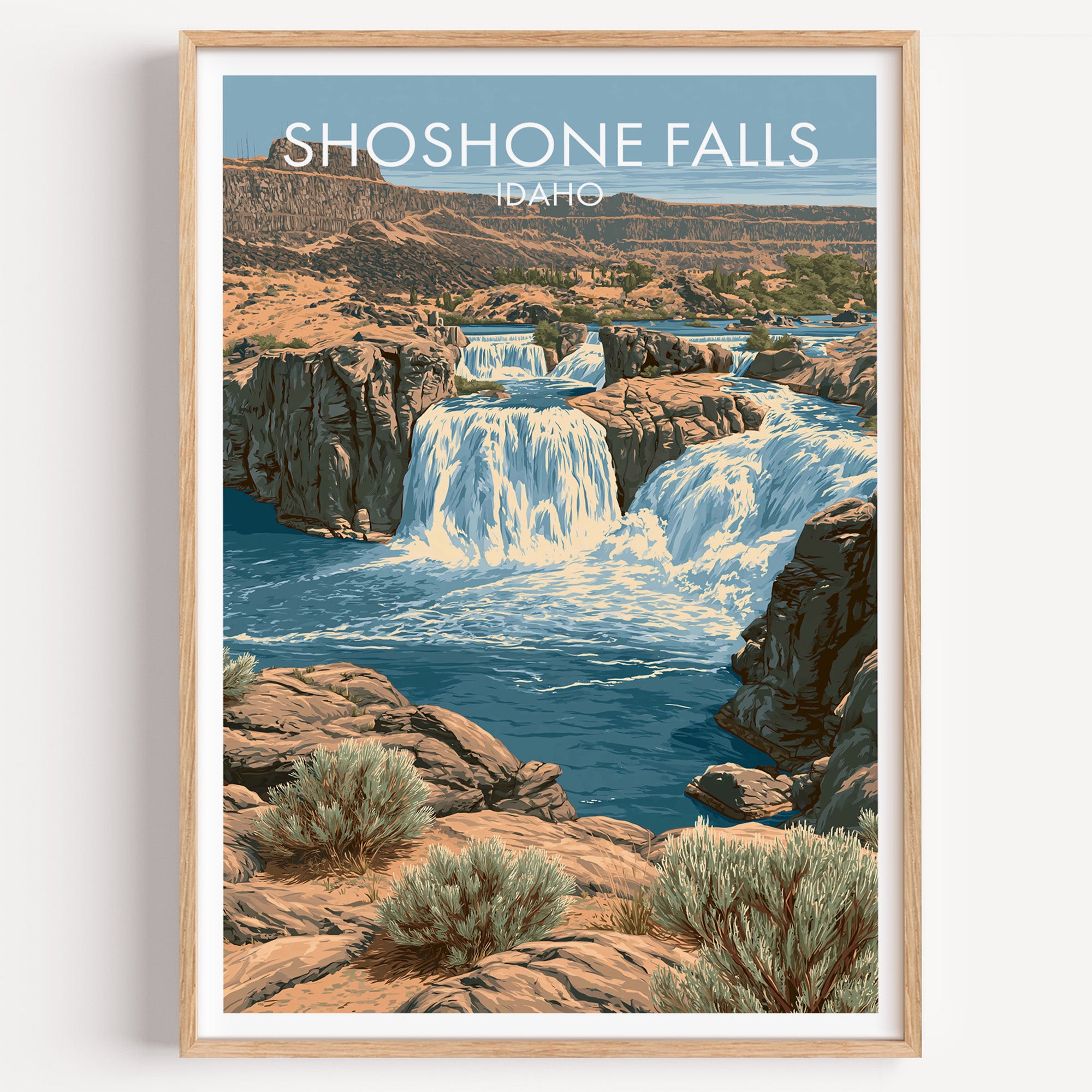 Shoshone Falls Idaho