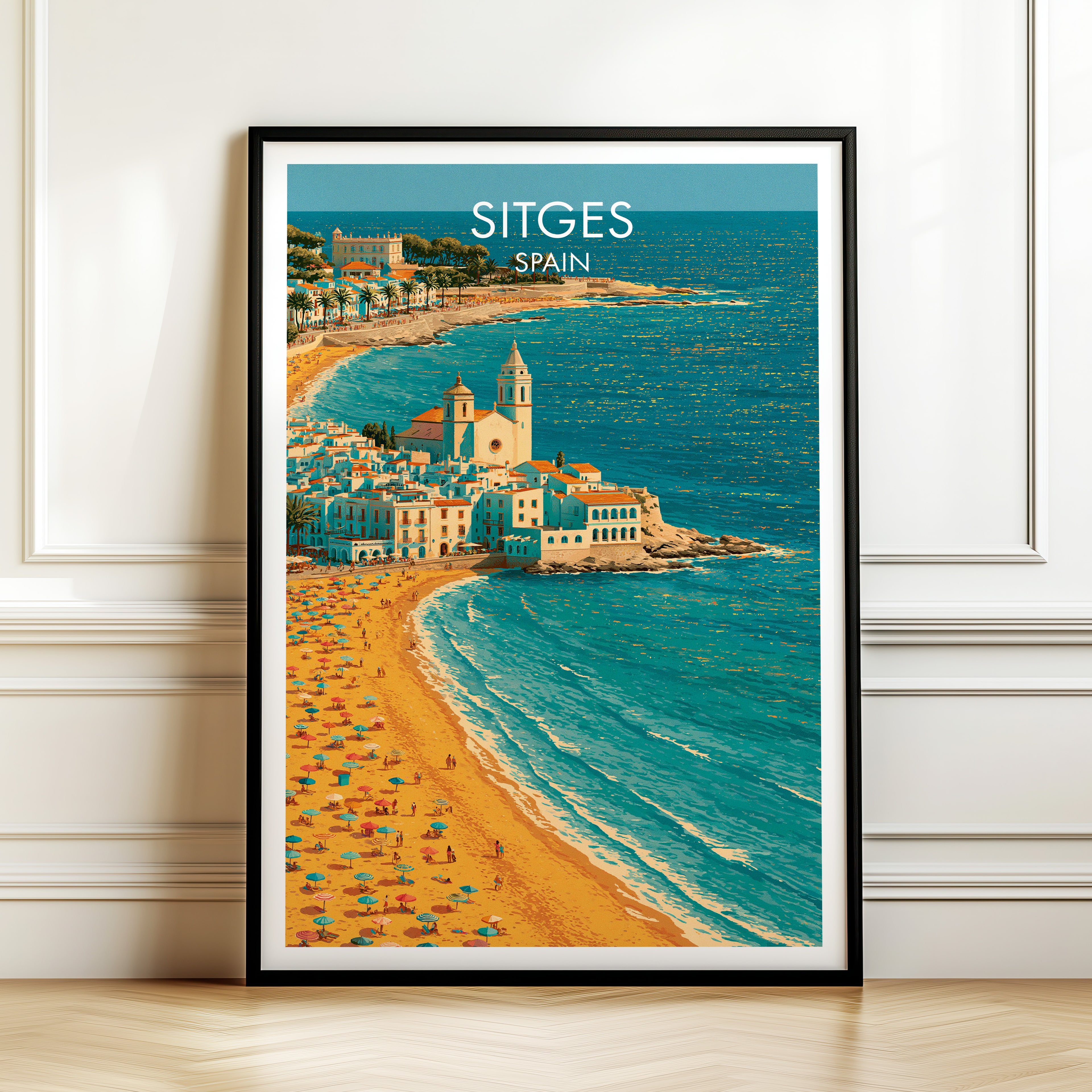 Sitges Spanien