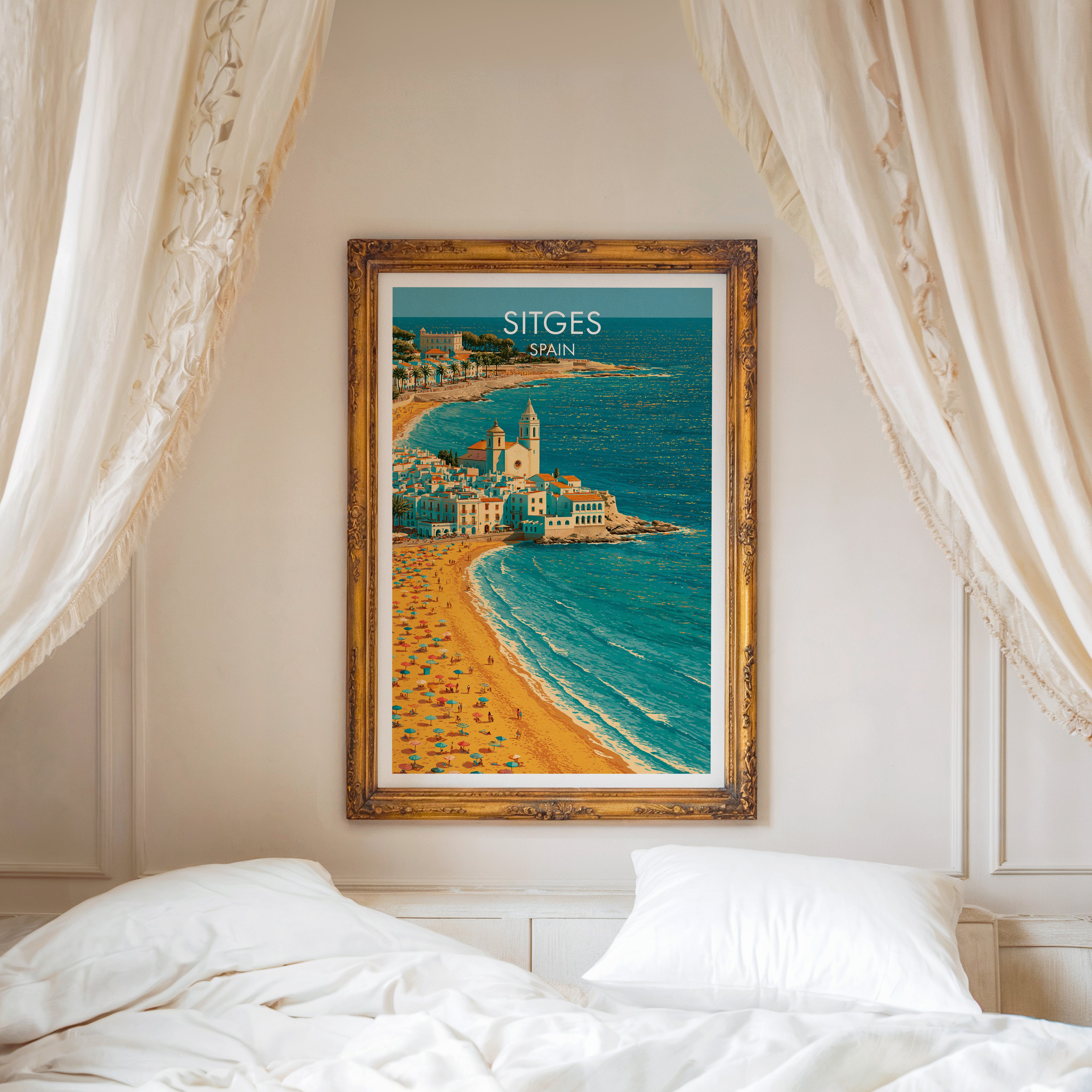 Sitges Spanien