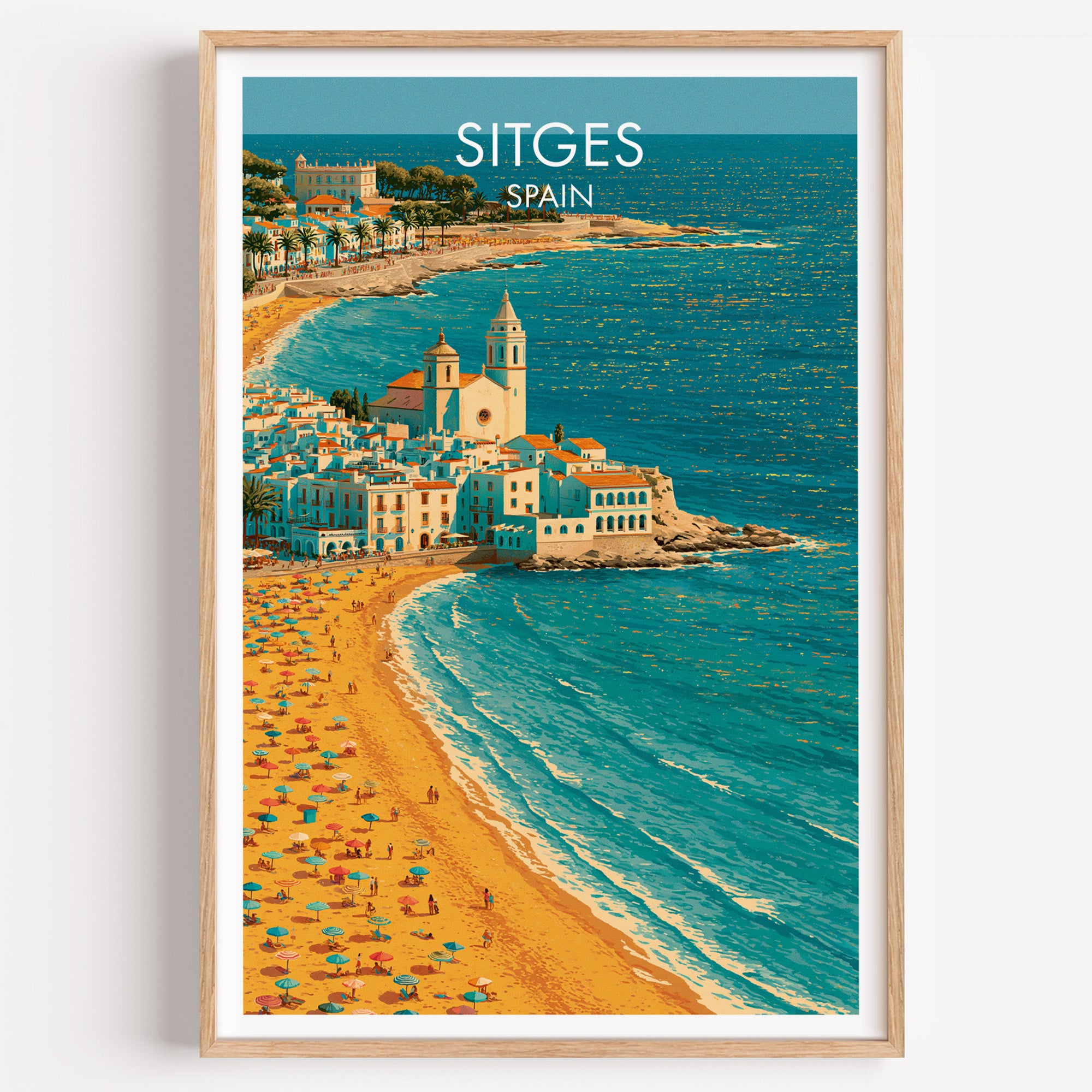 Sitges Spanien