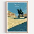 Place Skanderbeg Tirana Albanie
