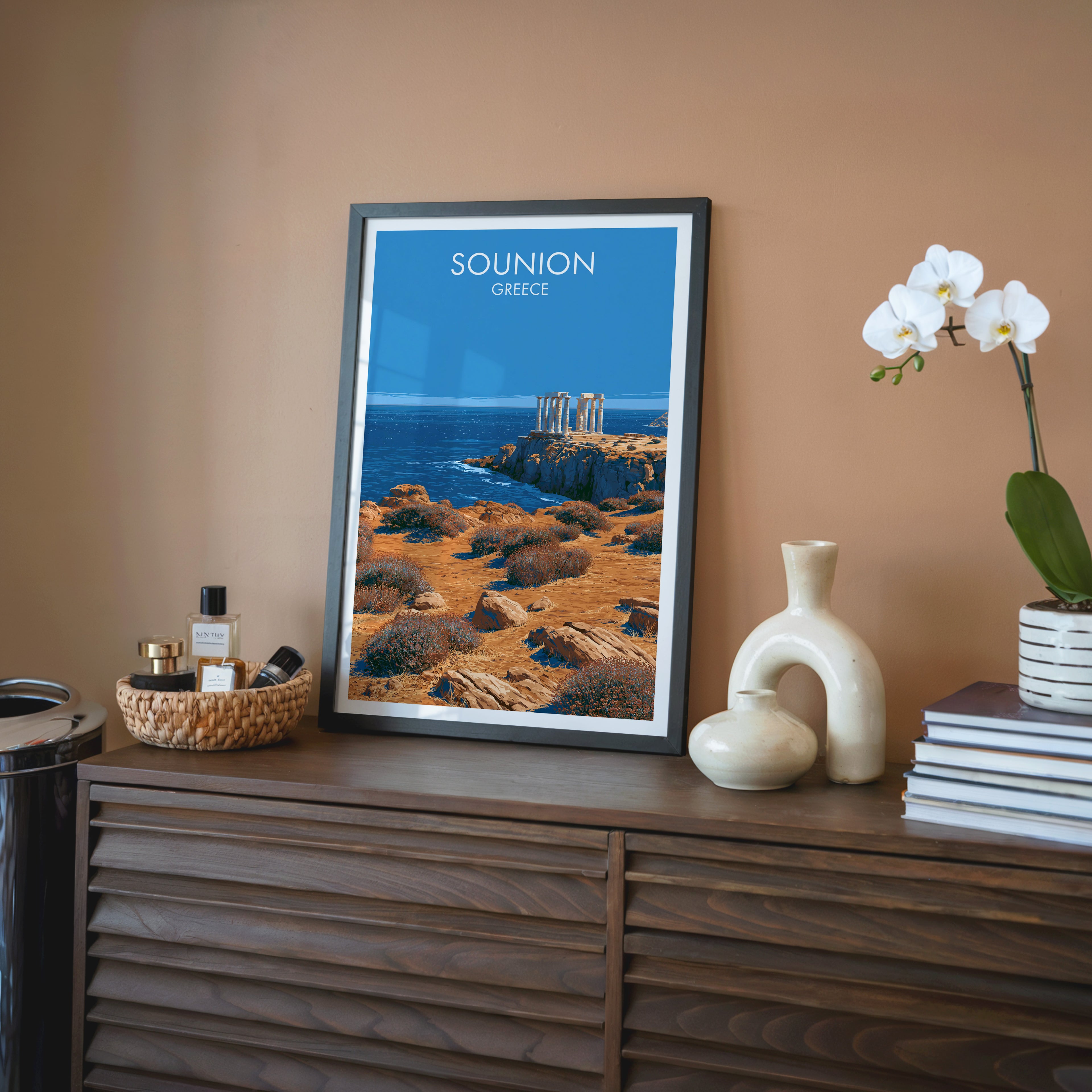 Poseidon-Tempel Sounion Griechenland