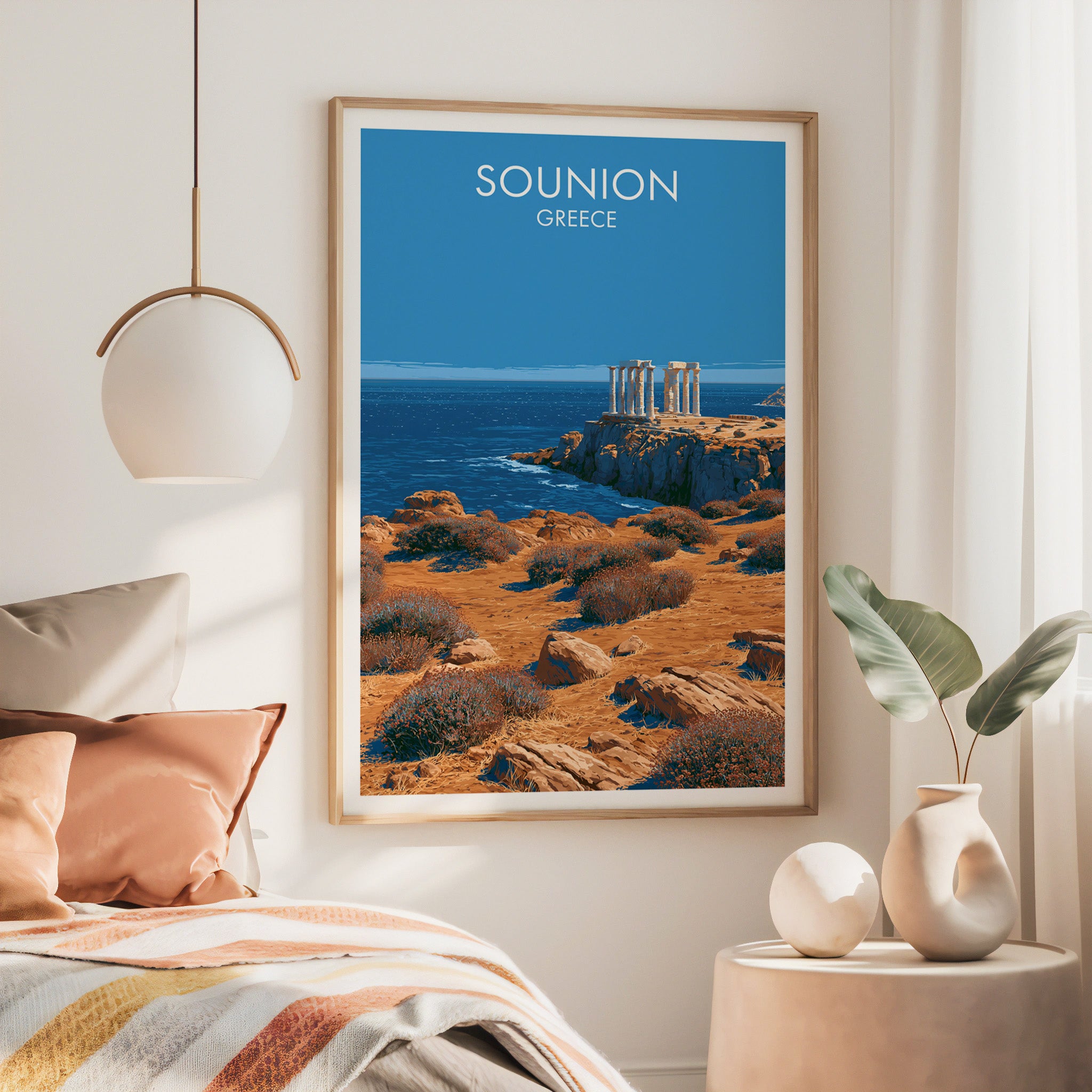 Poseidon-Tempel Sounion Griechenland