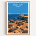Poseidon-Tempel Sounion Griechenland