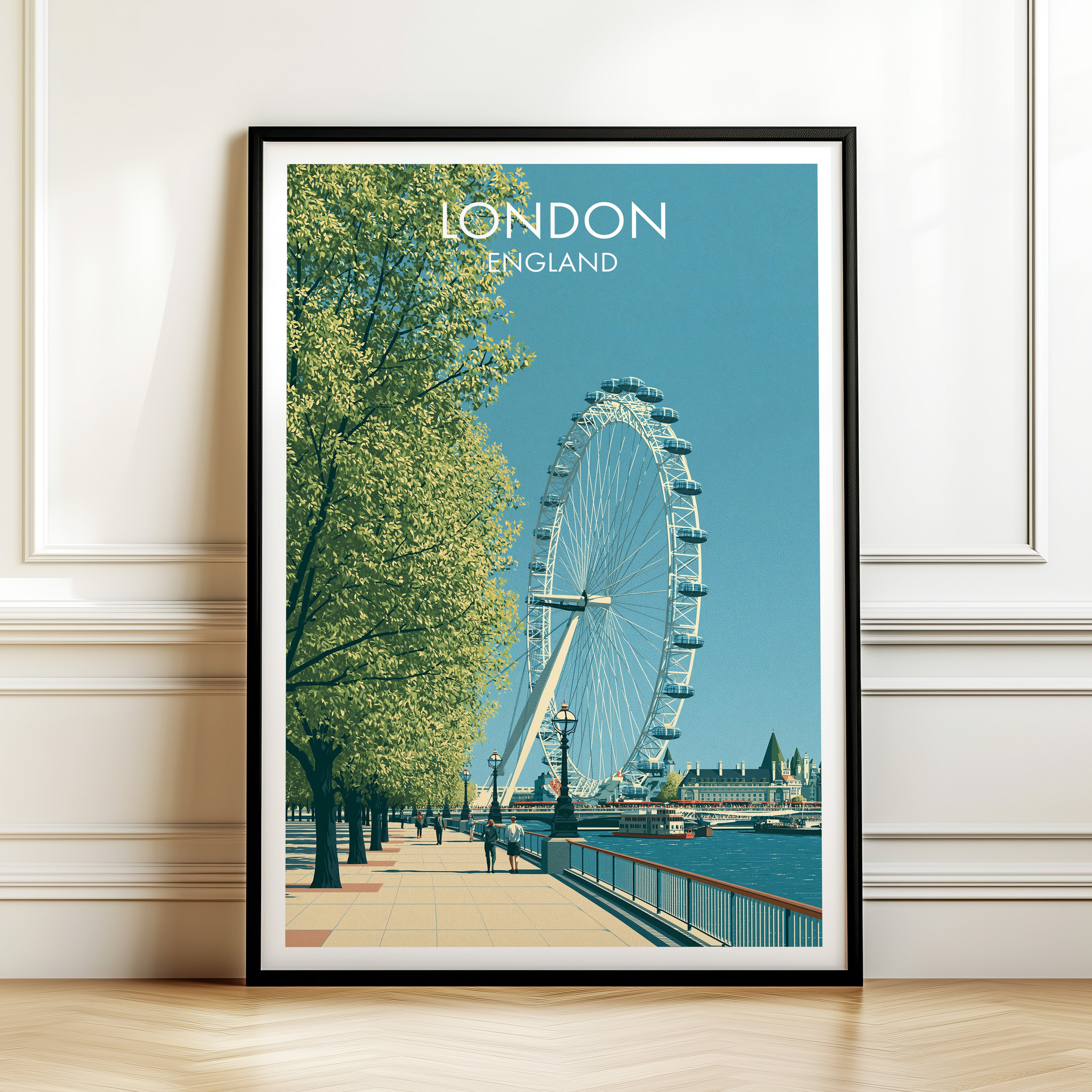Das London Eye England