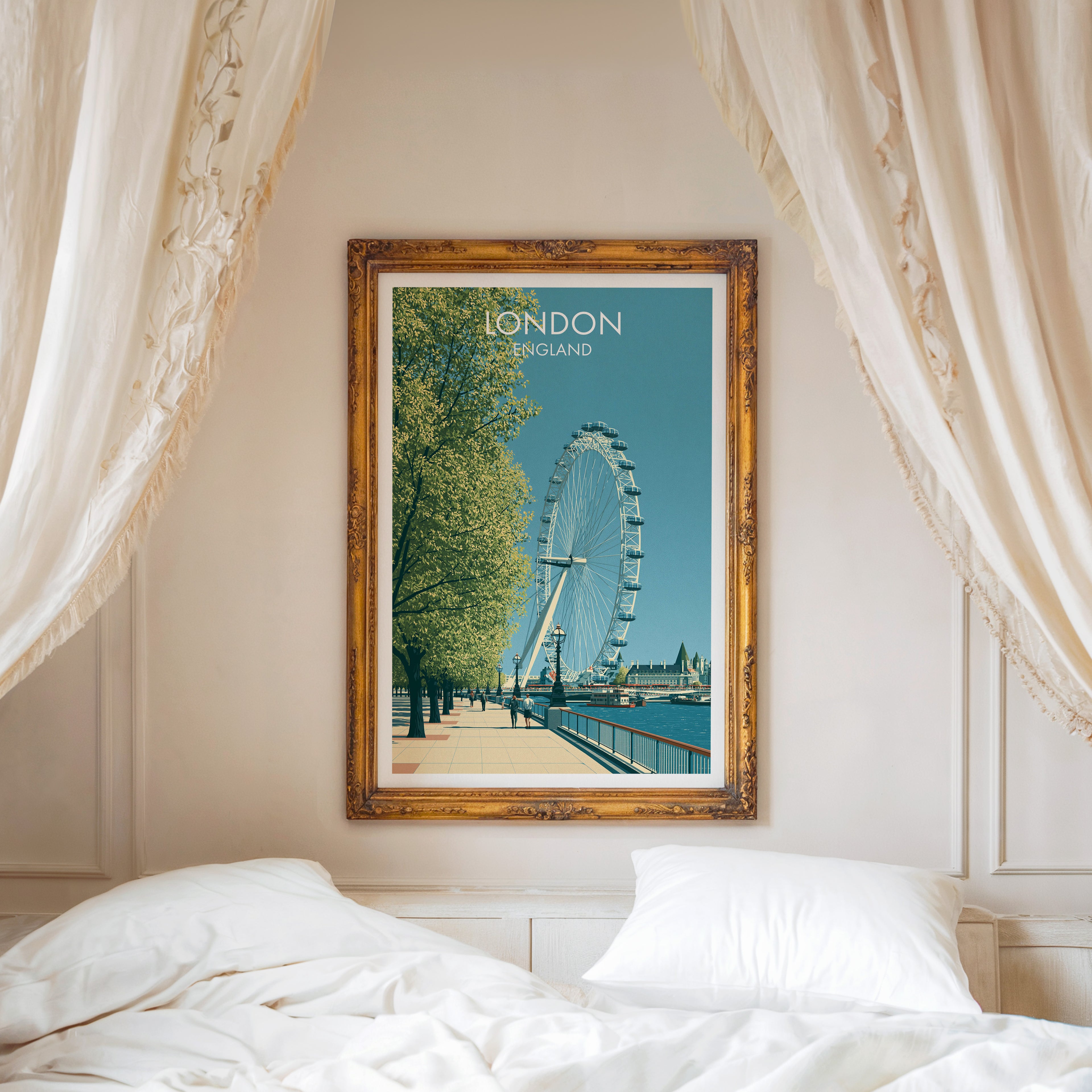 Das London Eye England