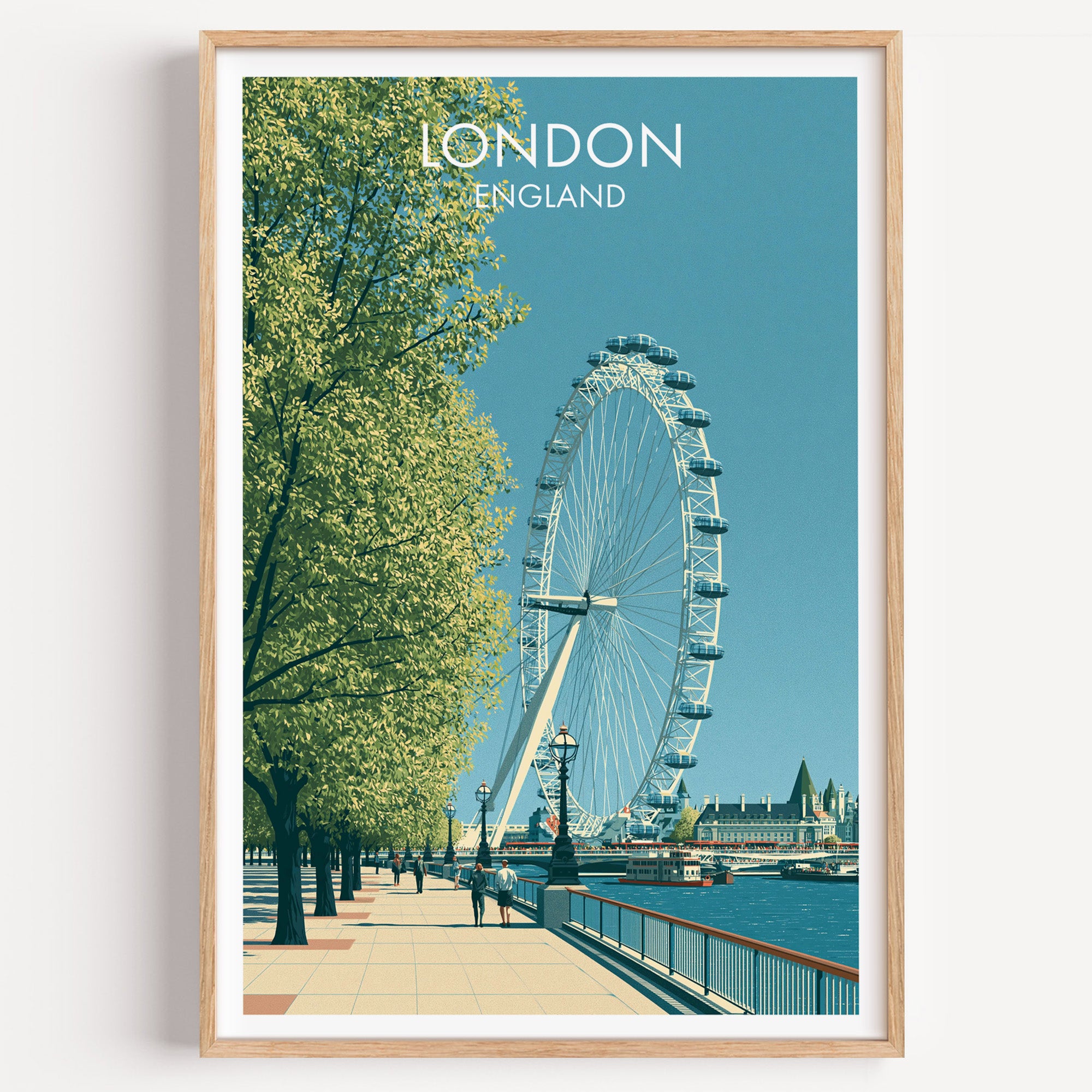 Das London Eye England