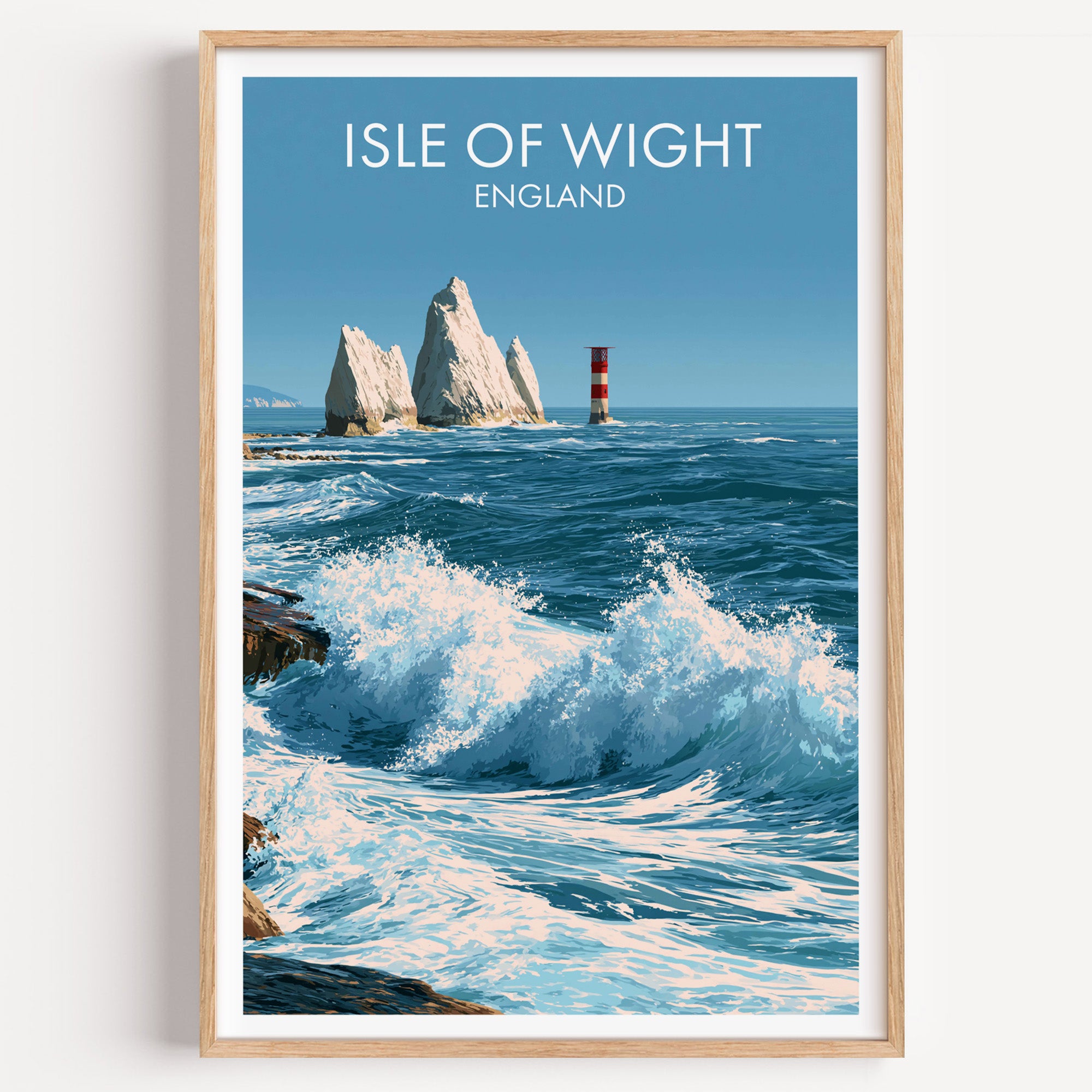 The Needles Isle of Wight England