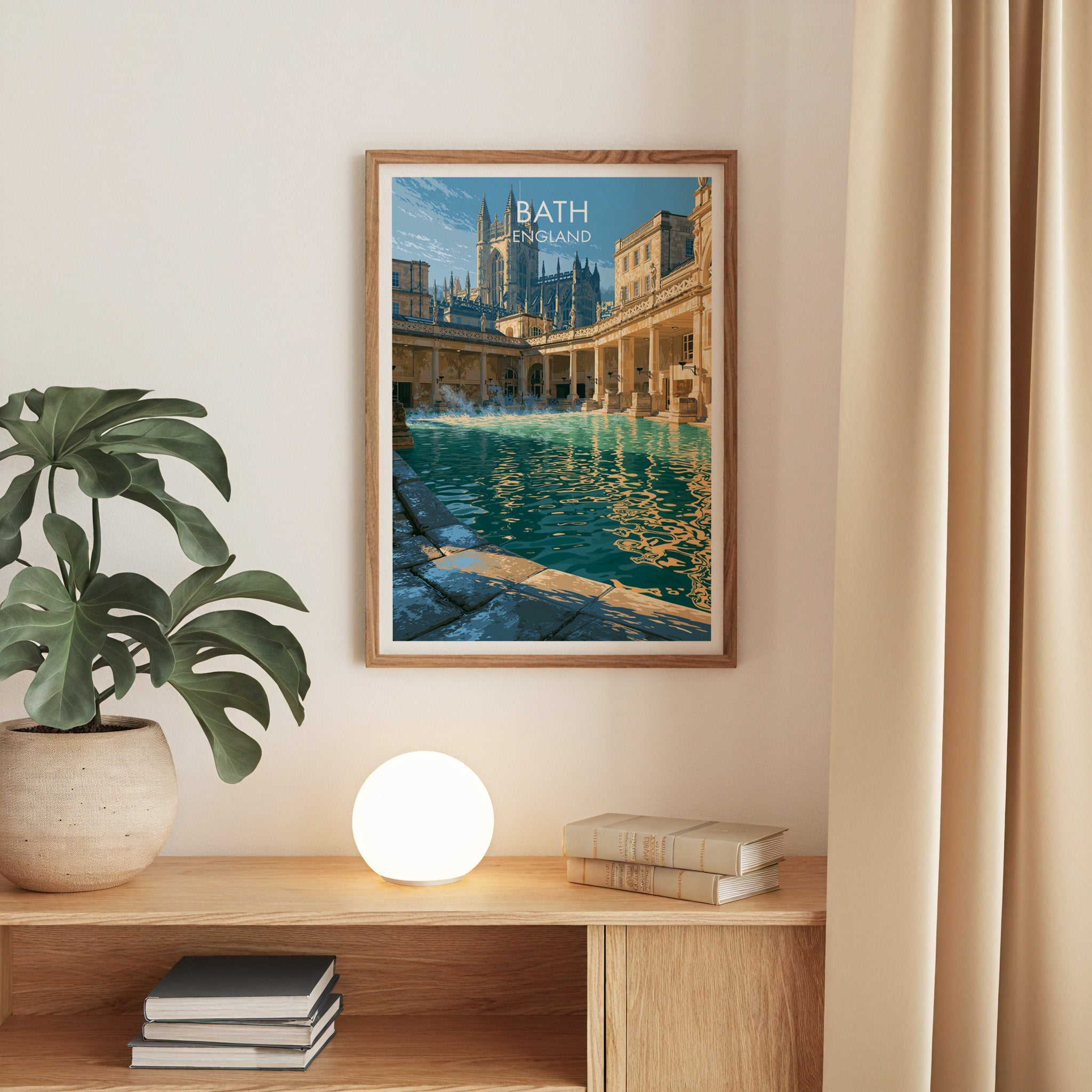 Les thermes romains de Bath, Angleterre