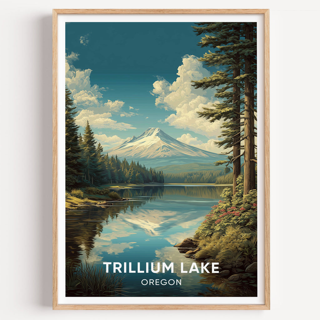Trillium Lake Oregon