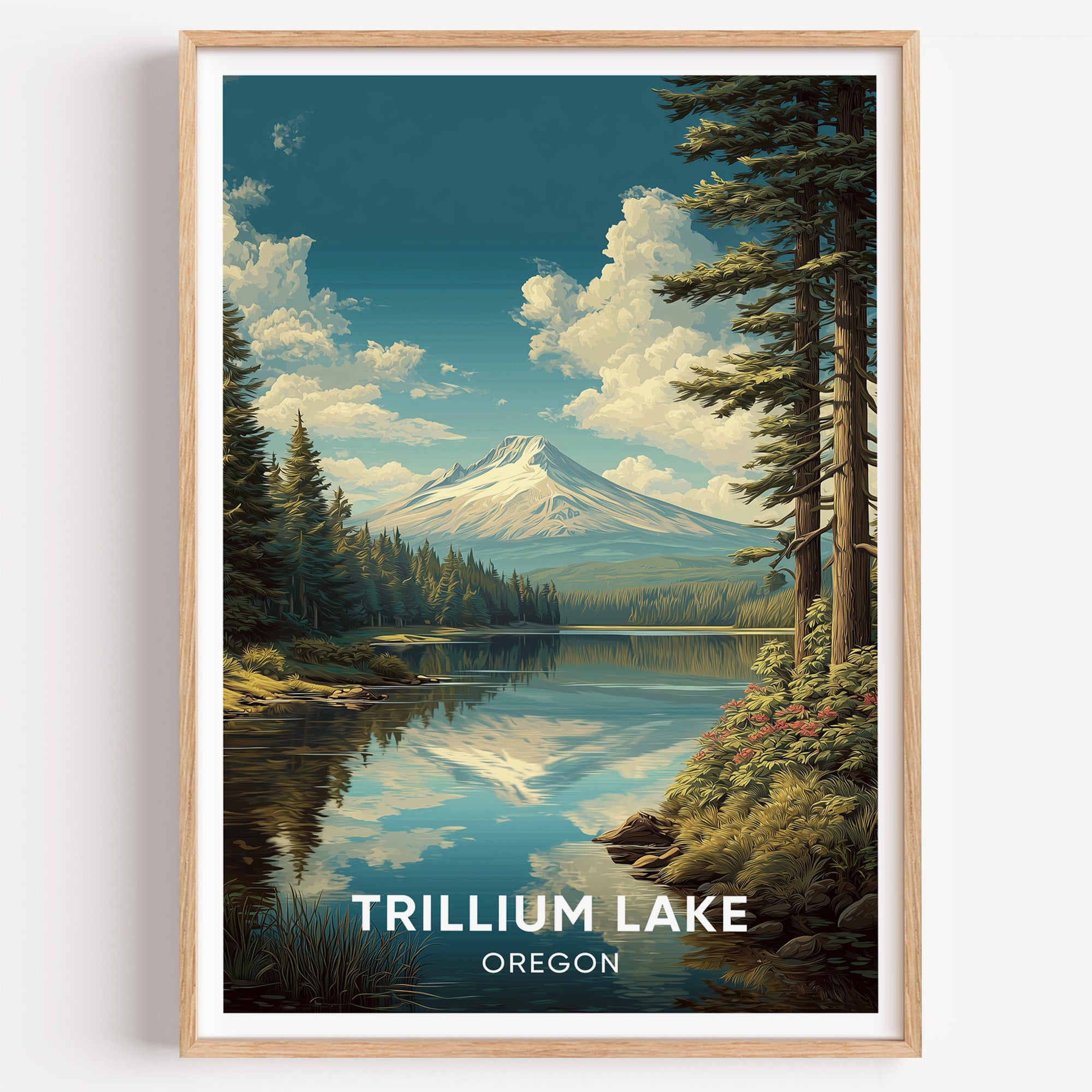 Trillium Lake Oregon
