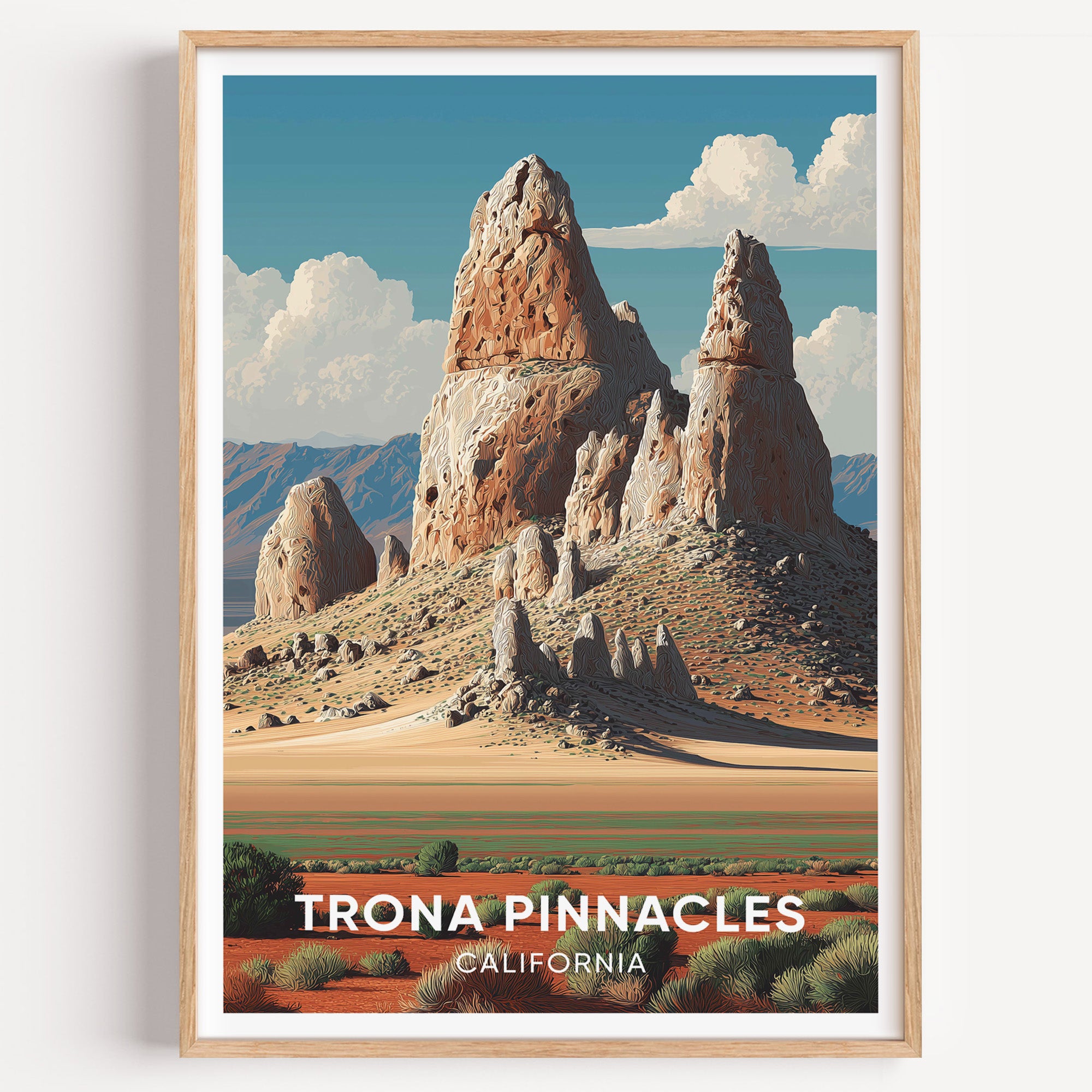 Trona Pinnacles California