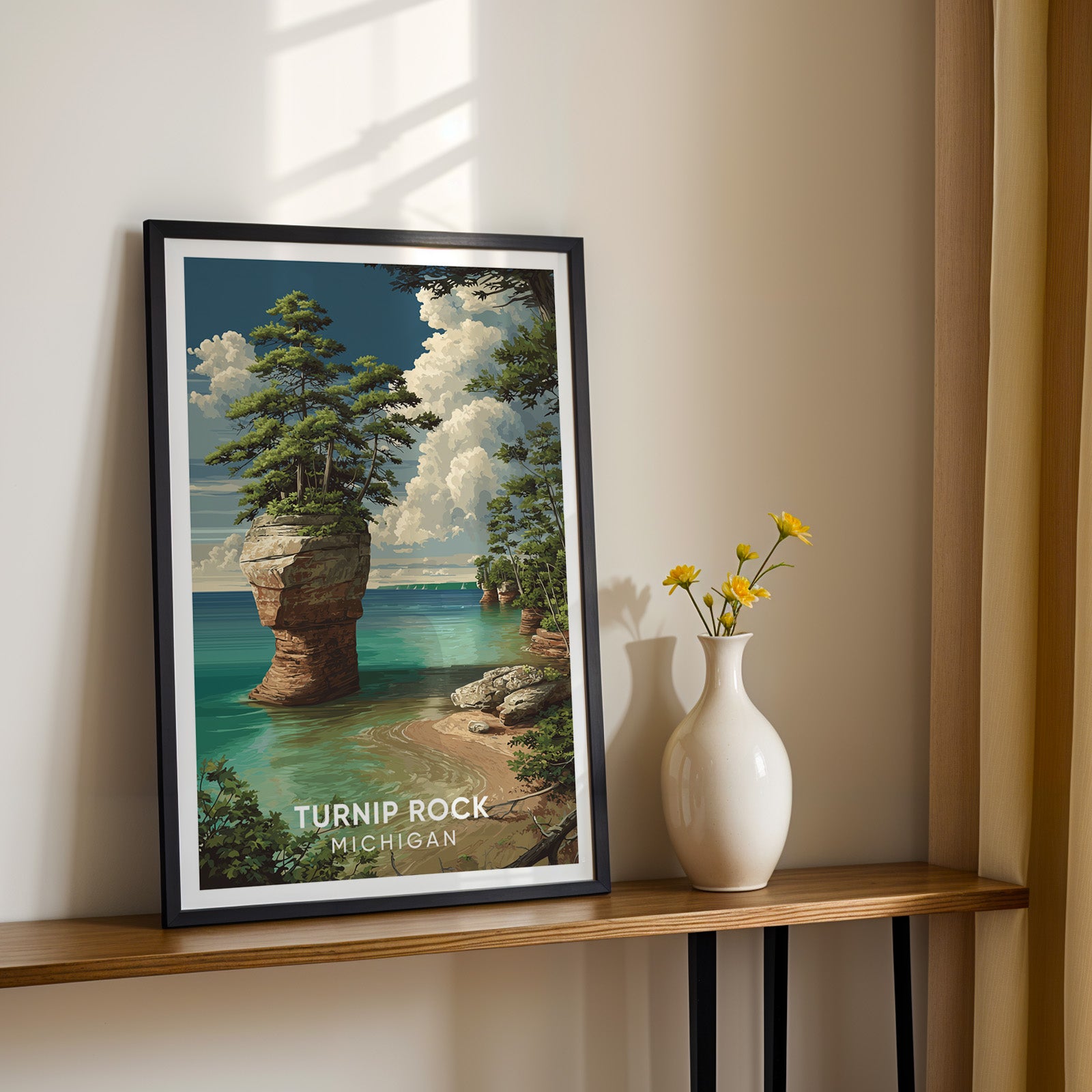 Turnip Rock Michigan