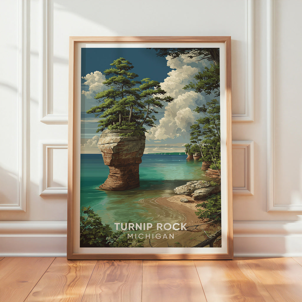 Turnip Rock Michigan
