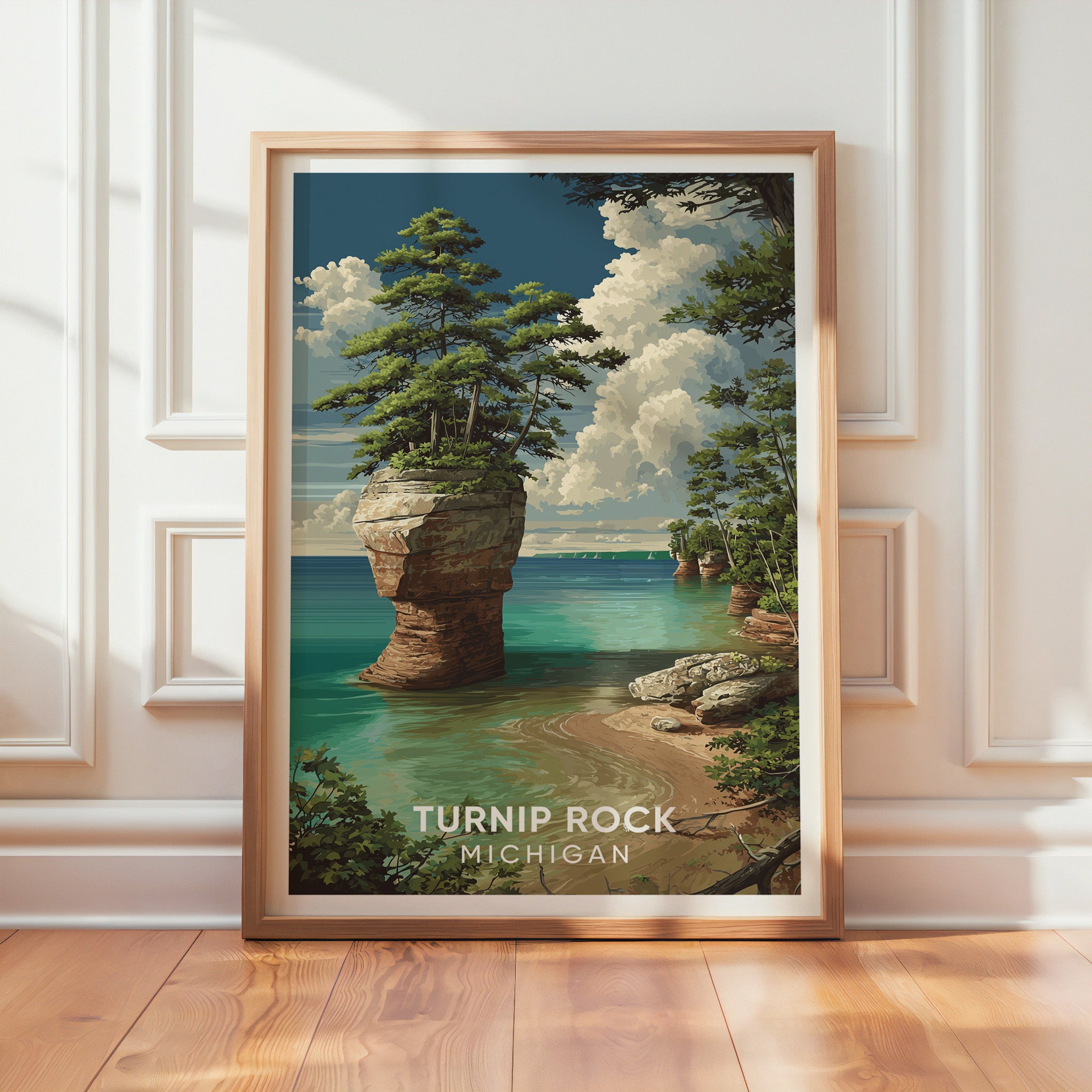 Turnip Rock Michigan