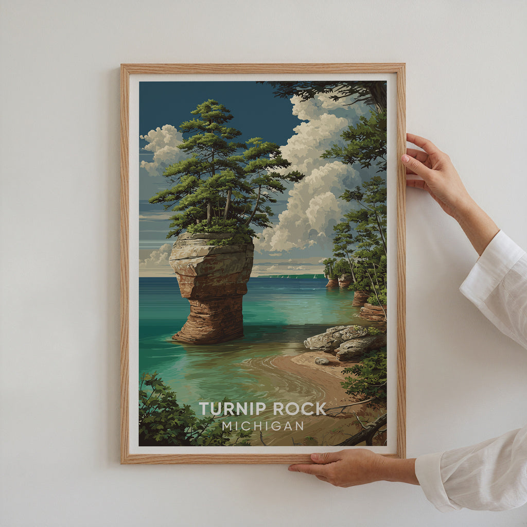 Turnip Rock Michigan