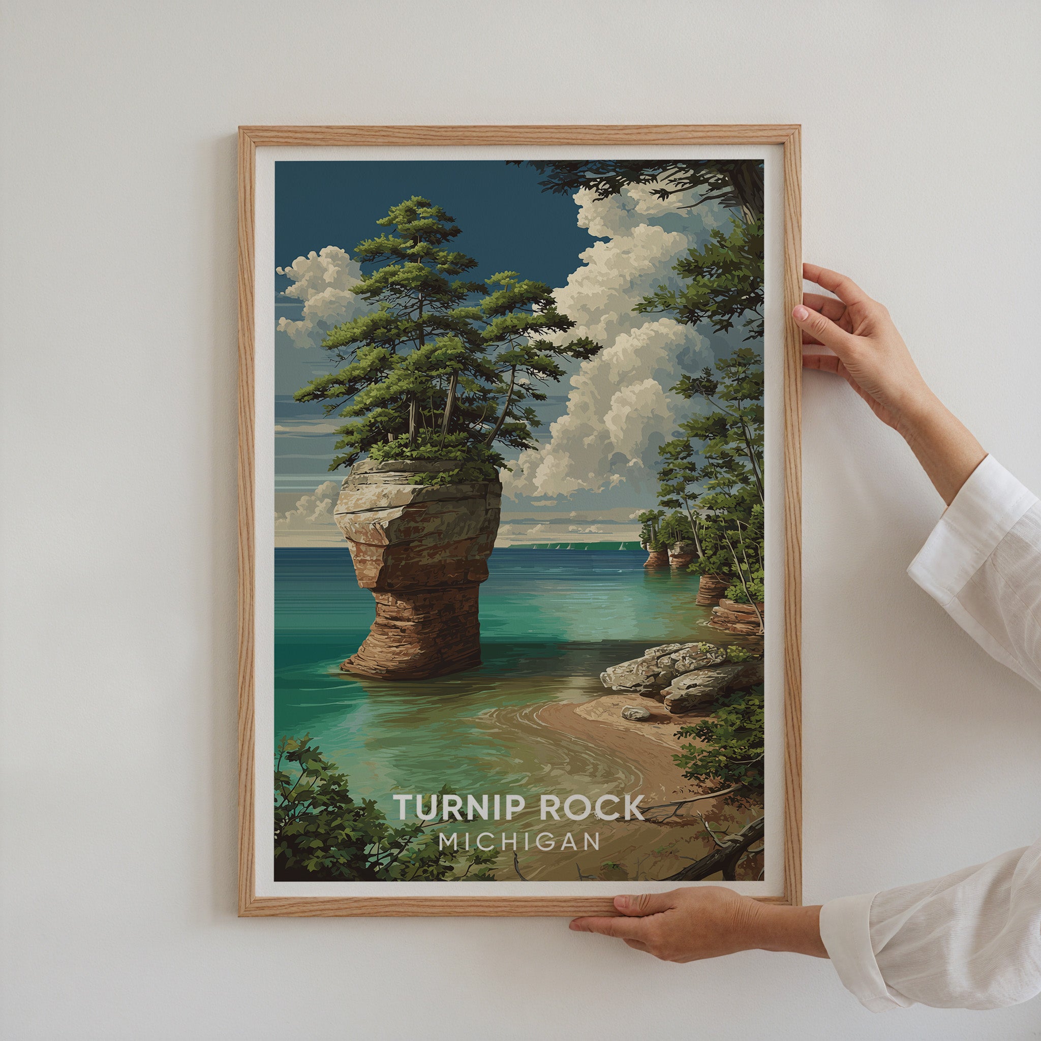 Turnip Rock Michigan