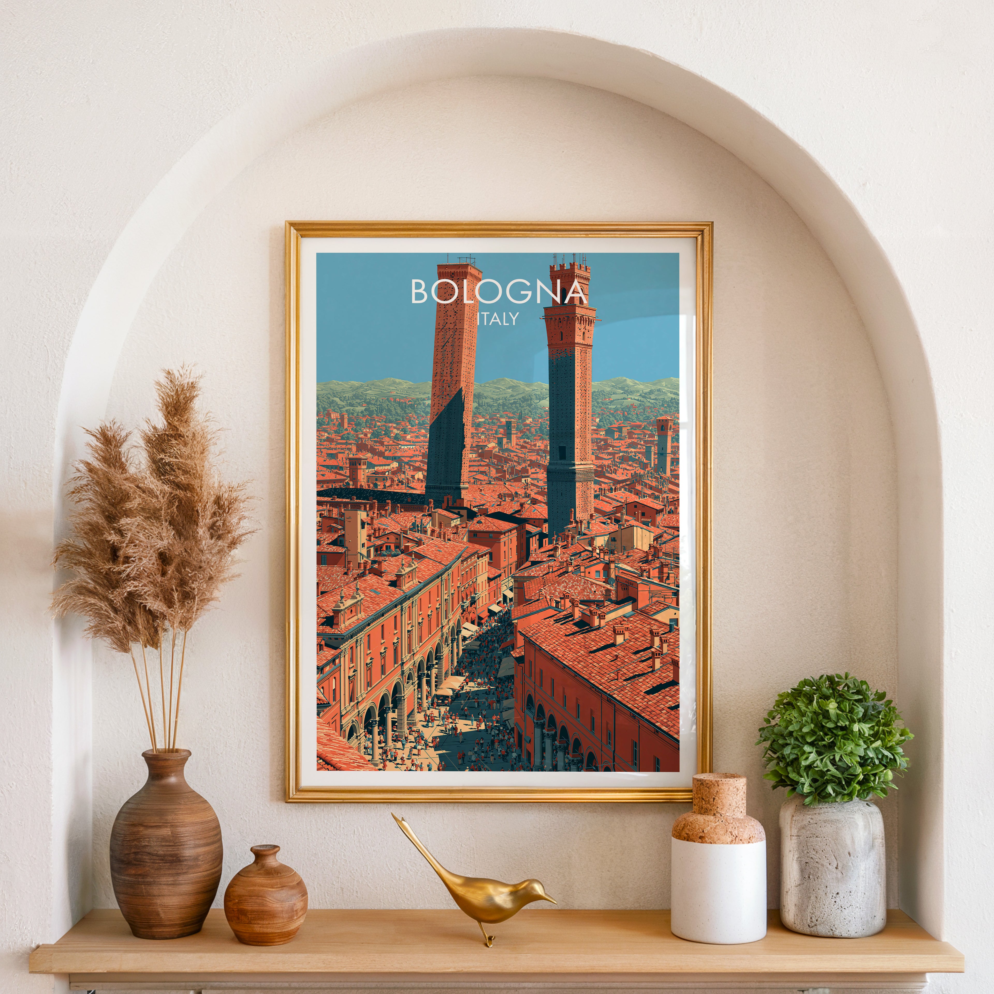 The Two Towers Bologna Italy