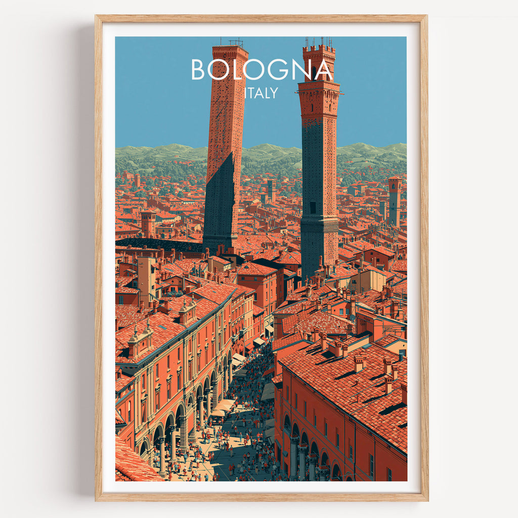 The Two Towers Bologna Italy