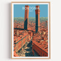 The Two Towers Bologna Italy
