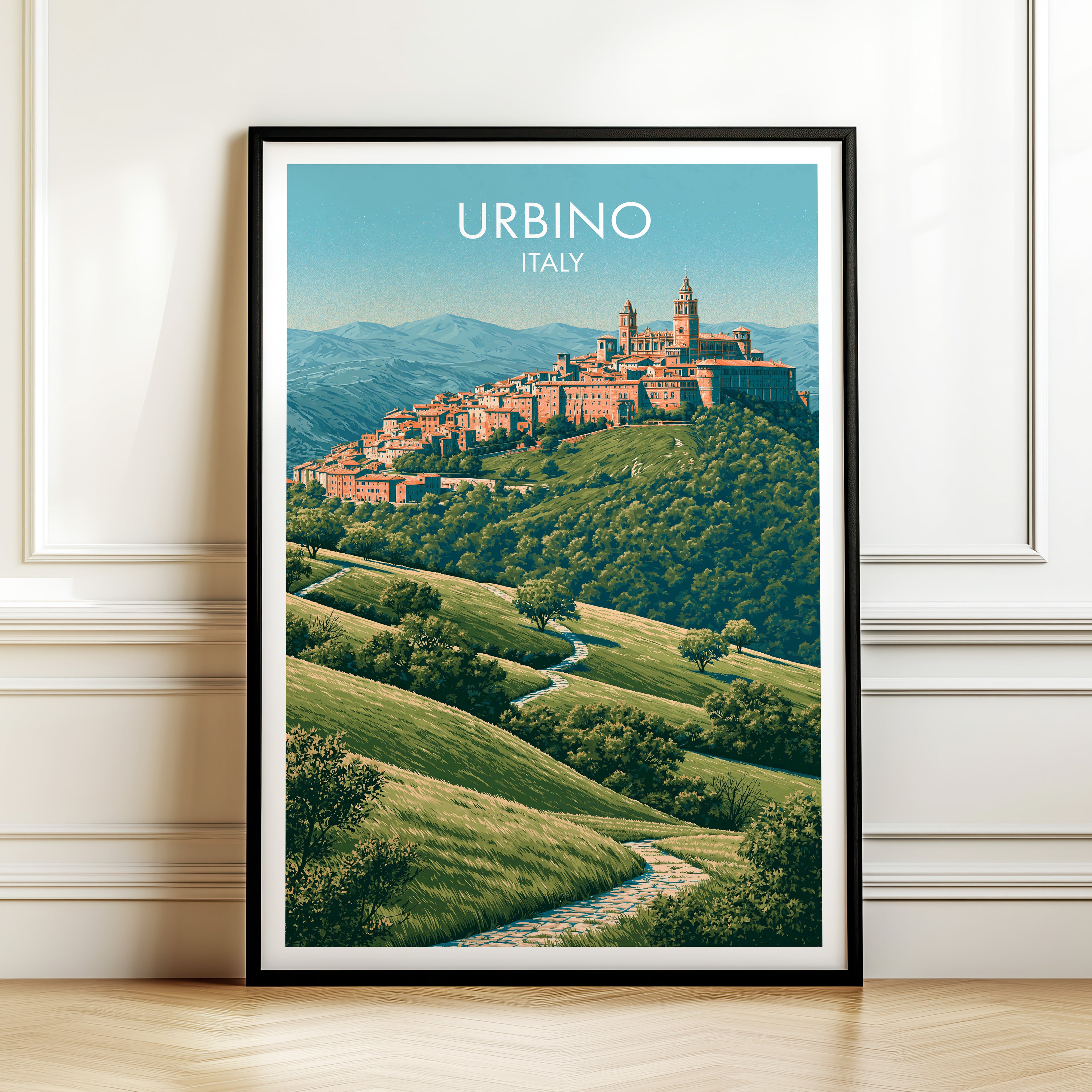 Urbino Italien