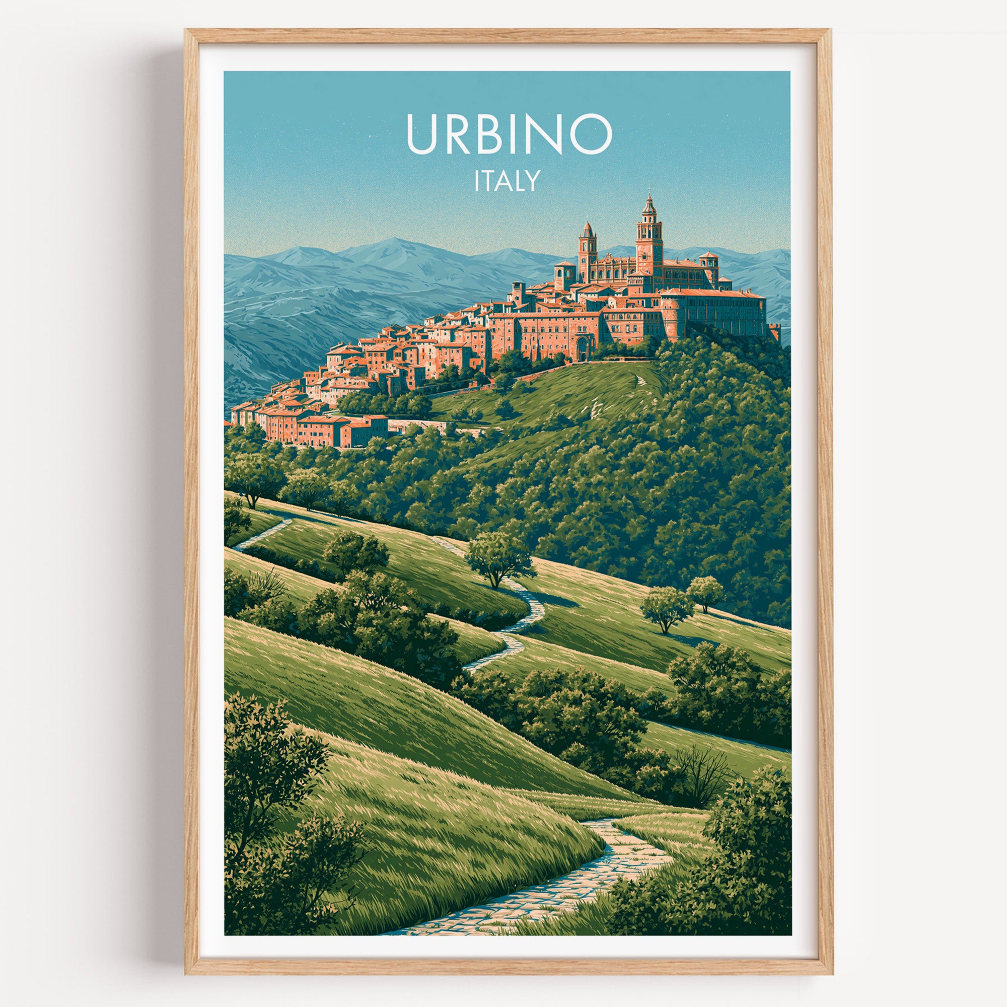 Urbino Italien
