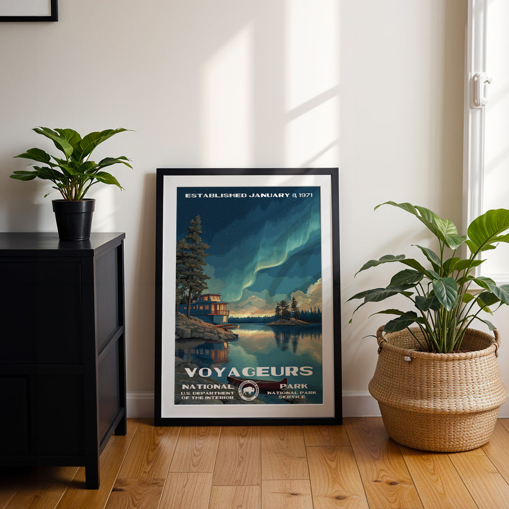 Voyageurs National Park Vintage WPA